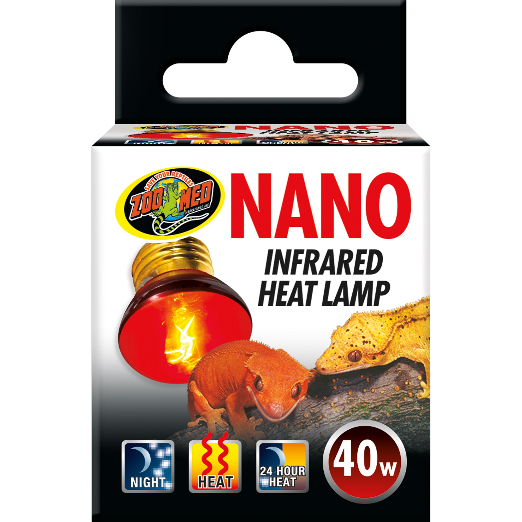 Zoo Med Nano Infrared Heat Lamp, 40 Watt