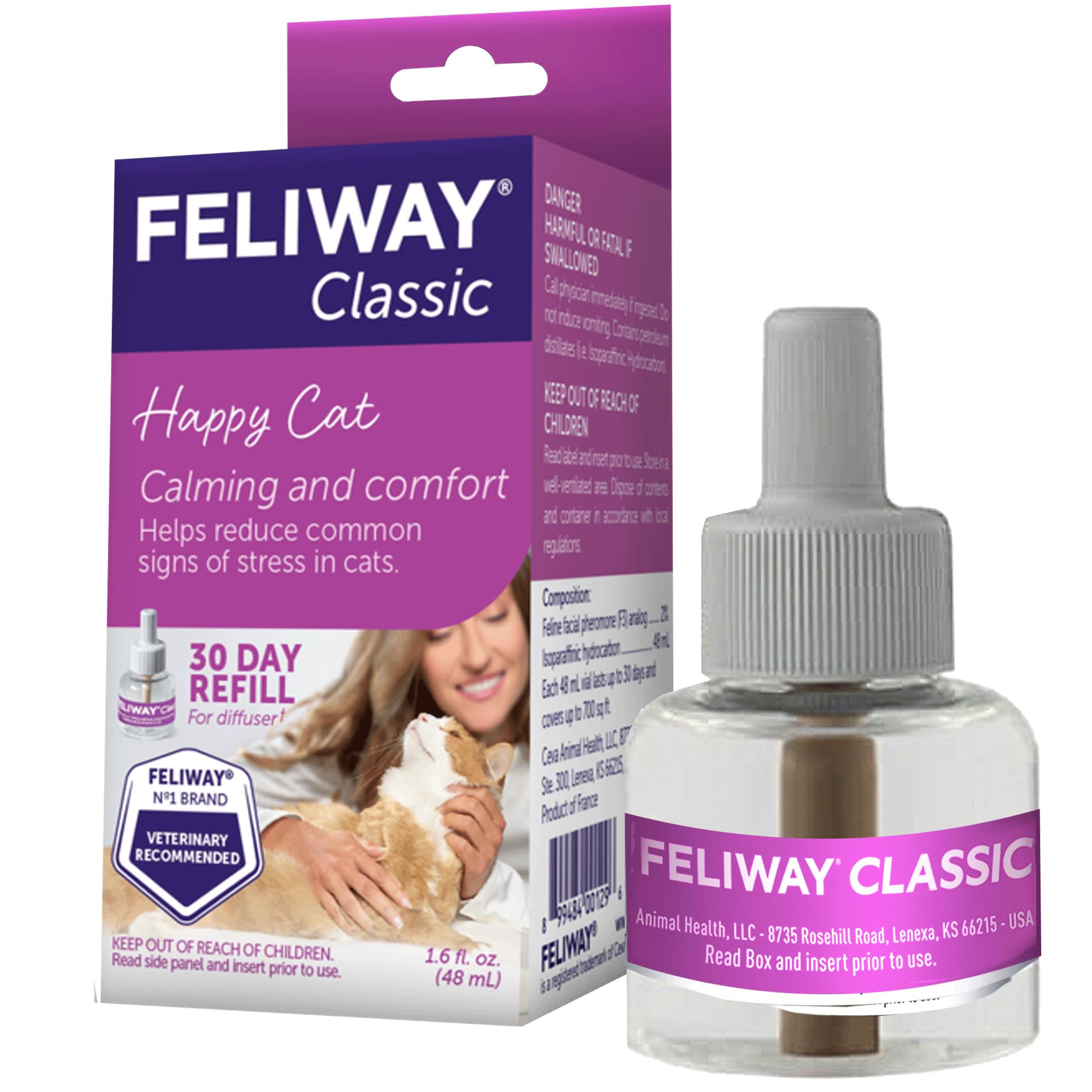 Feliway store diffuser recall