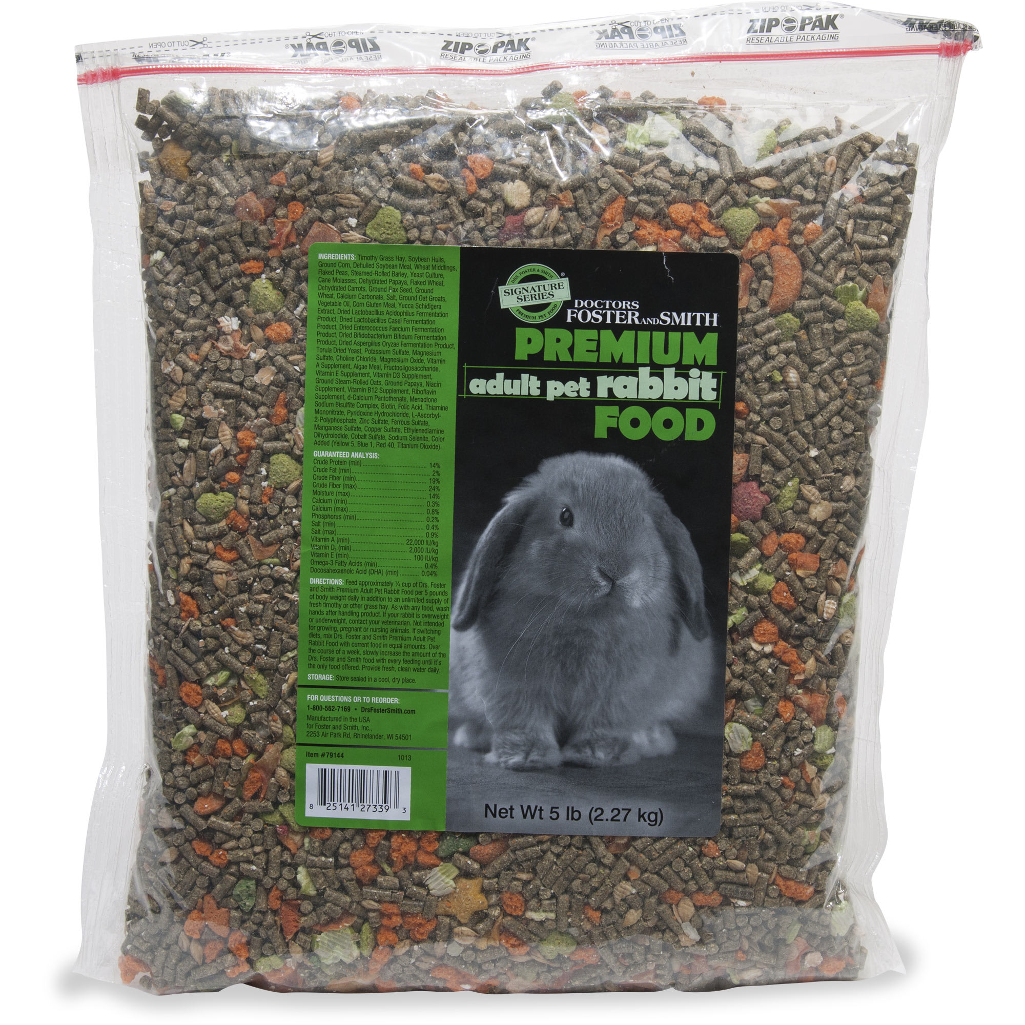 Drs. Foster and Smith Signature Series Premium Adult Pet Rabbit