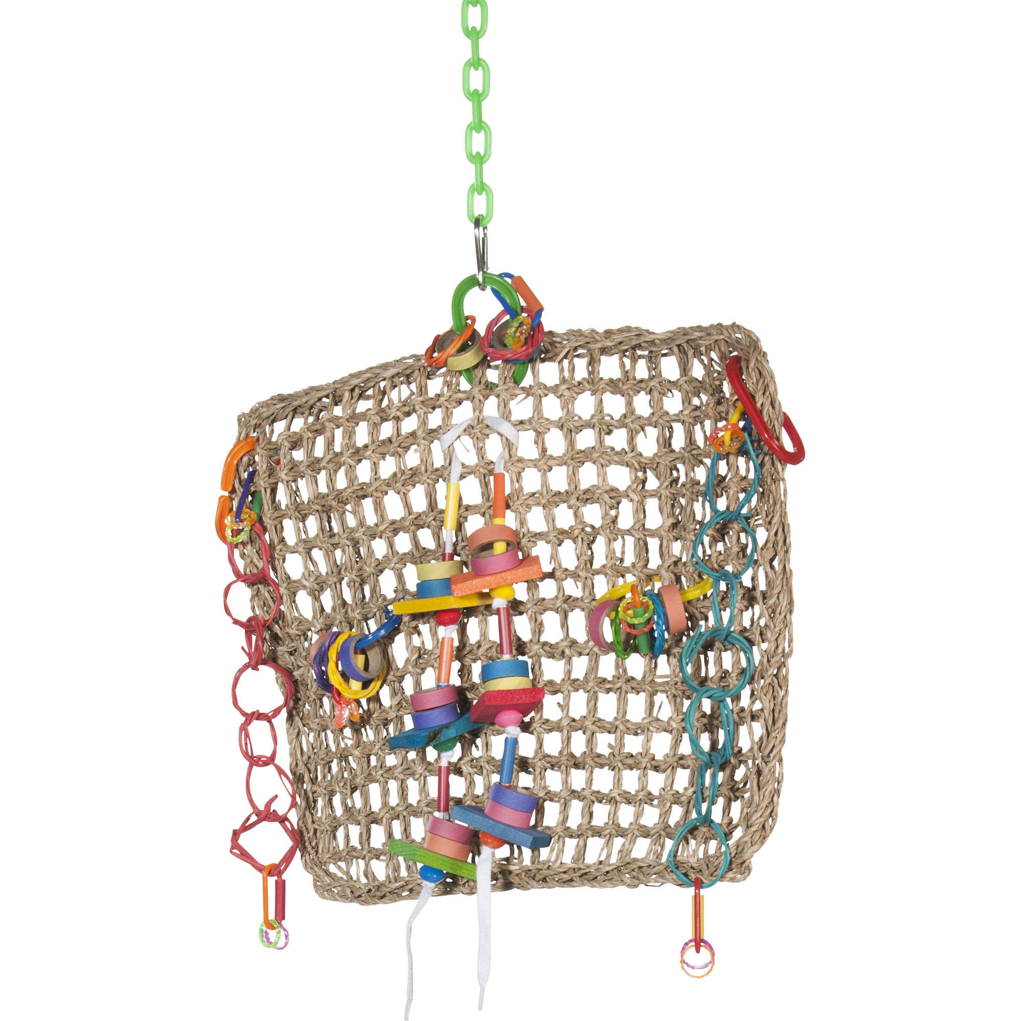 Super Bird Creations Seagrass & Vine Activity Wall Toy