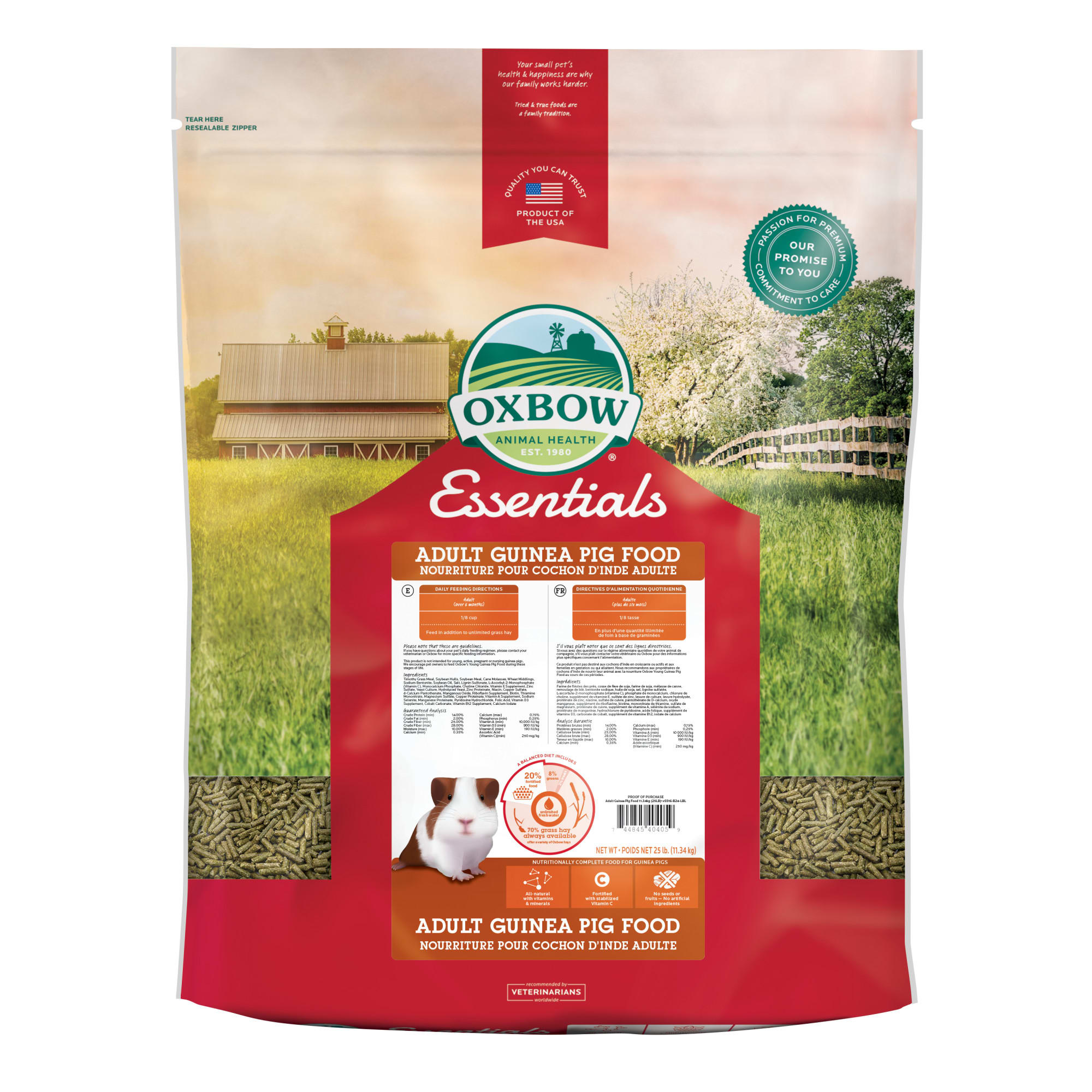 Oxbow guinea on sale pig food petco