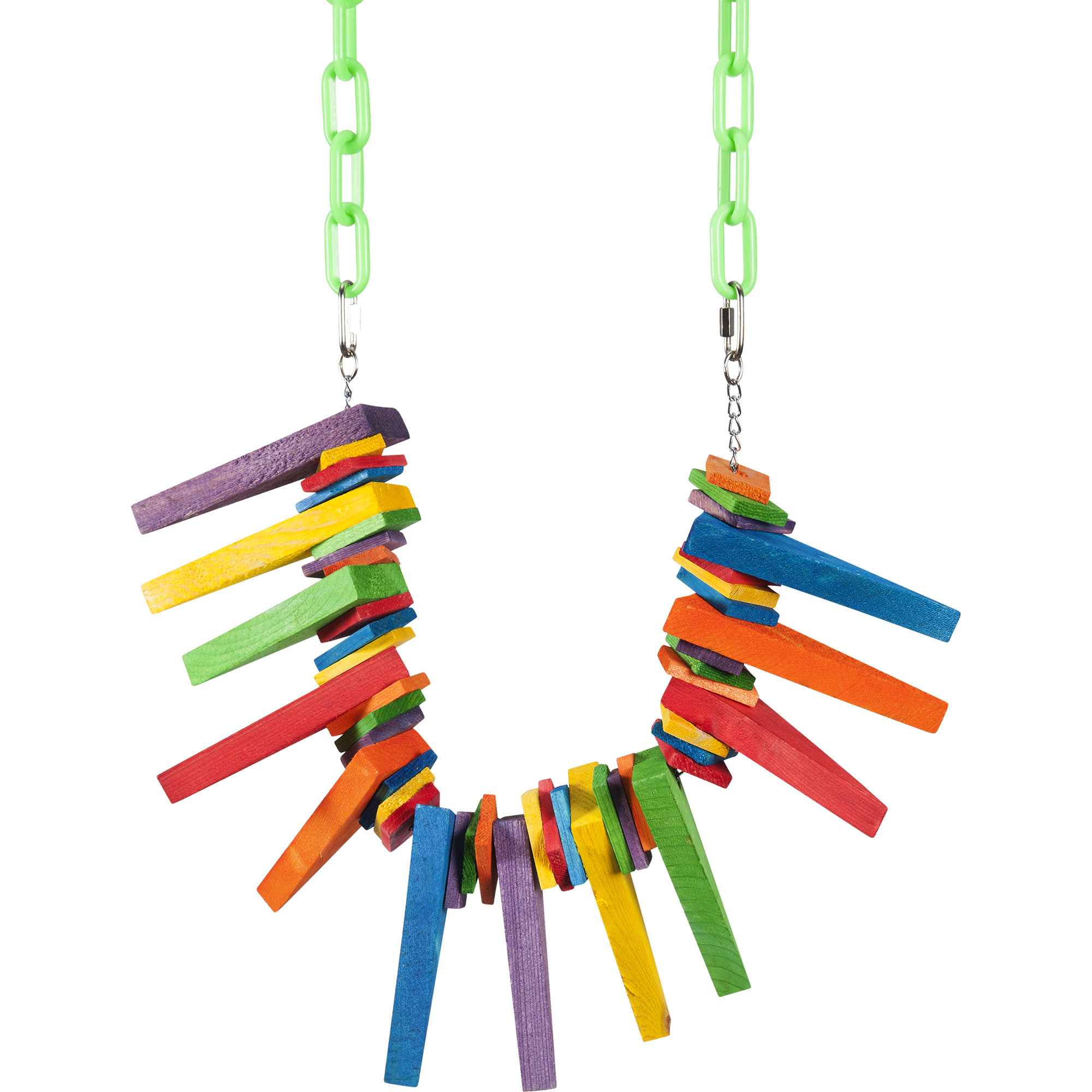Super Bird Creations Triangle Teaser Hanging Toy for Birds, Small, Medium