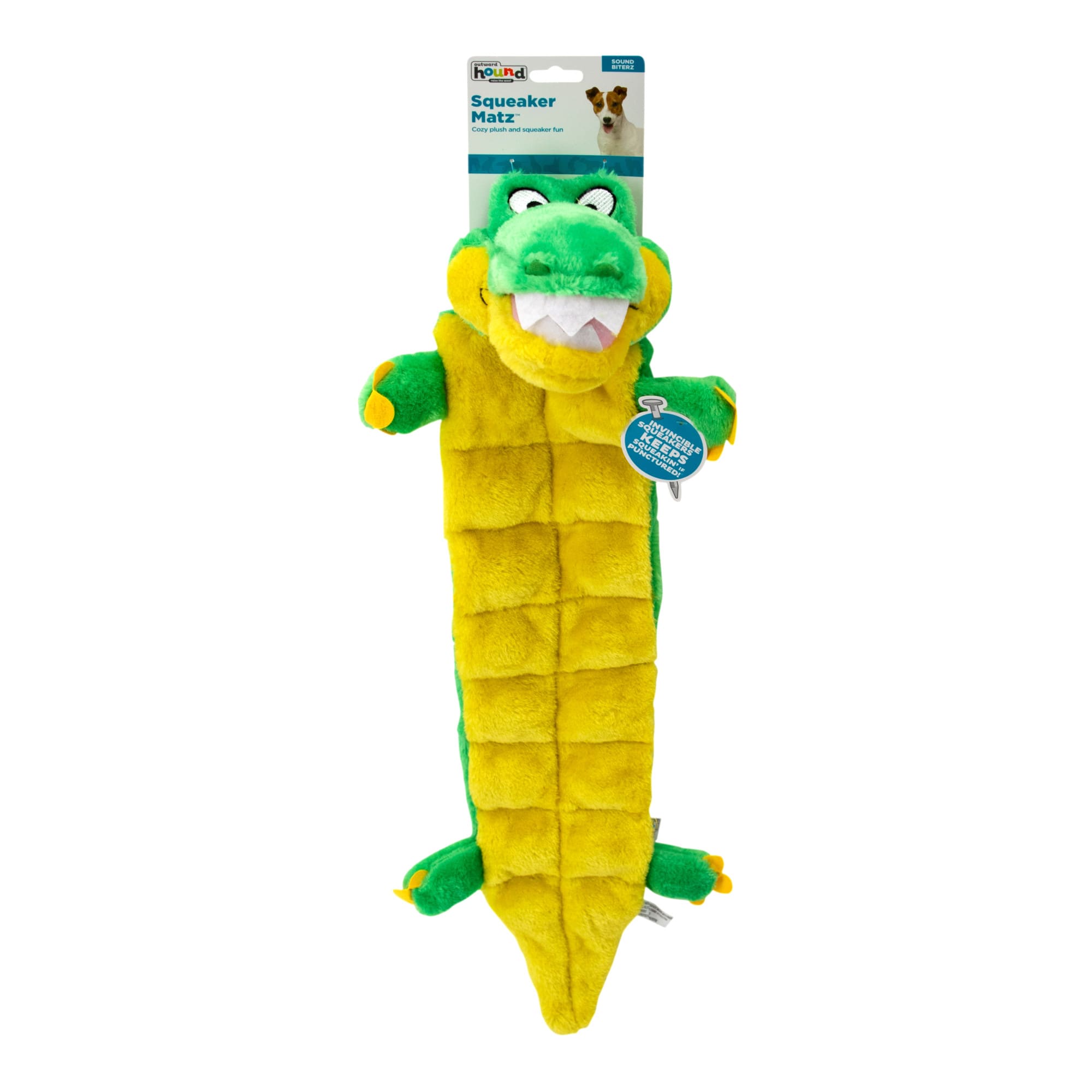 Pet Supplies : Multipet Multi-Armor Gator 8 Dog Toy 