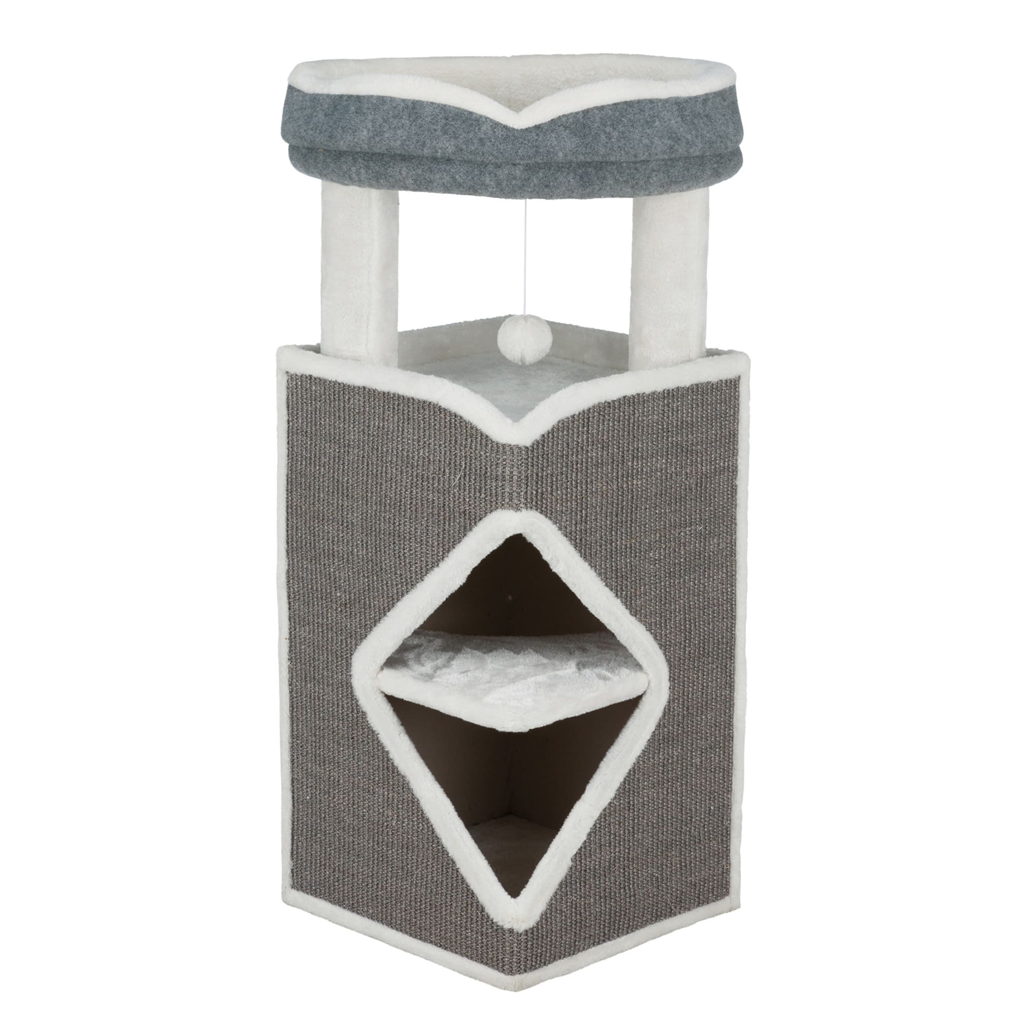 EAN 4011905444277 product image for TRIXIE Arma Cat Tower Grey Furniture, 38.58