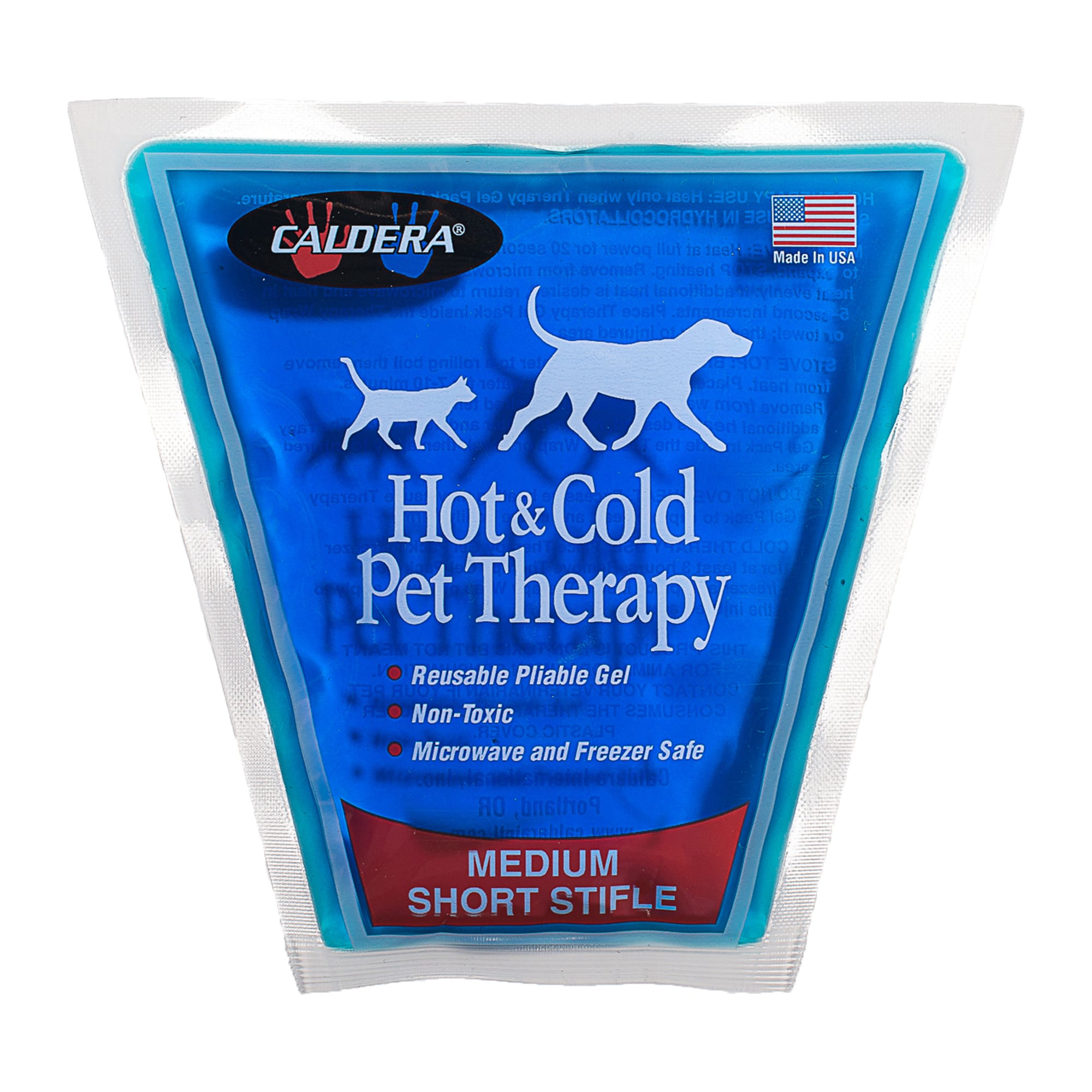 Caldera Dog Stifle Therapy Wrap Medium Hot & Cold Gel Relief