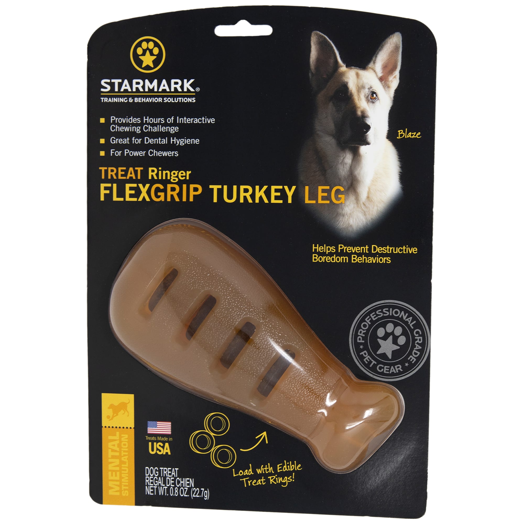 Starmark Treat Ringer Flexgrip Turkey