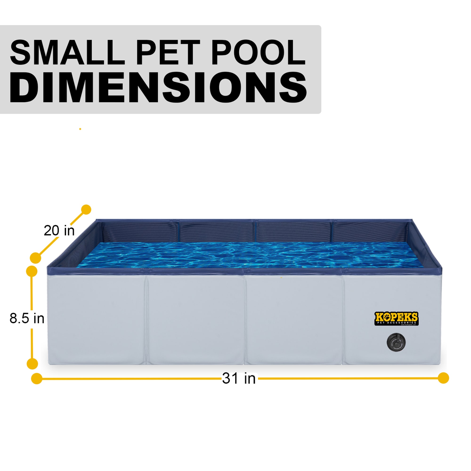 Kopeks outdoor store rectangular swimming pool