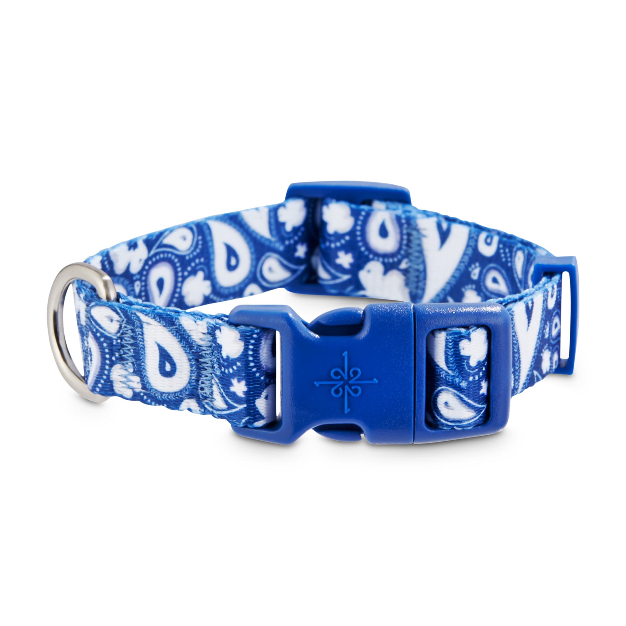 Good2Go Blue Paisley Dog Collar, Small | Petco