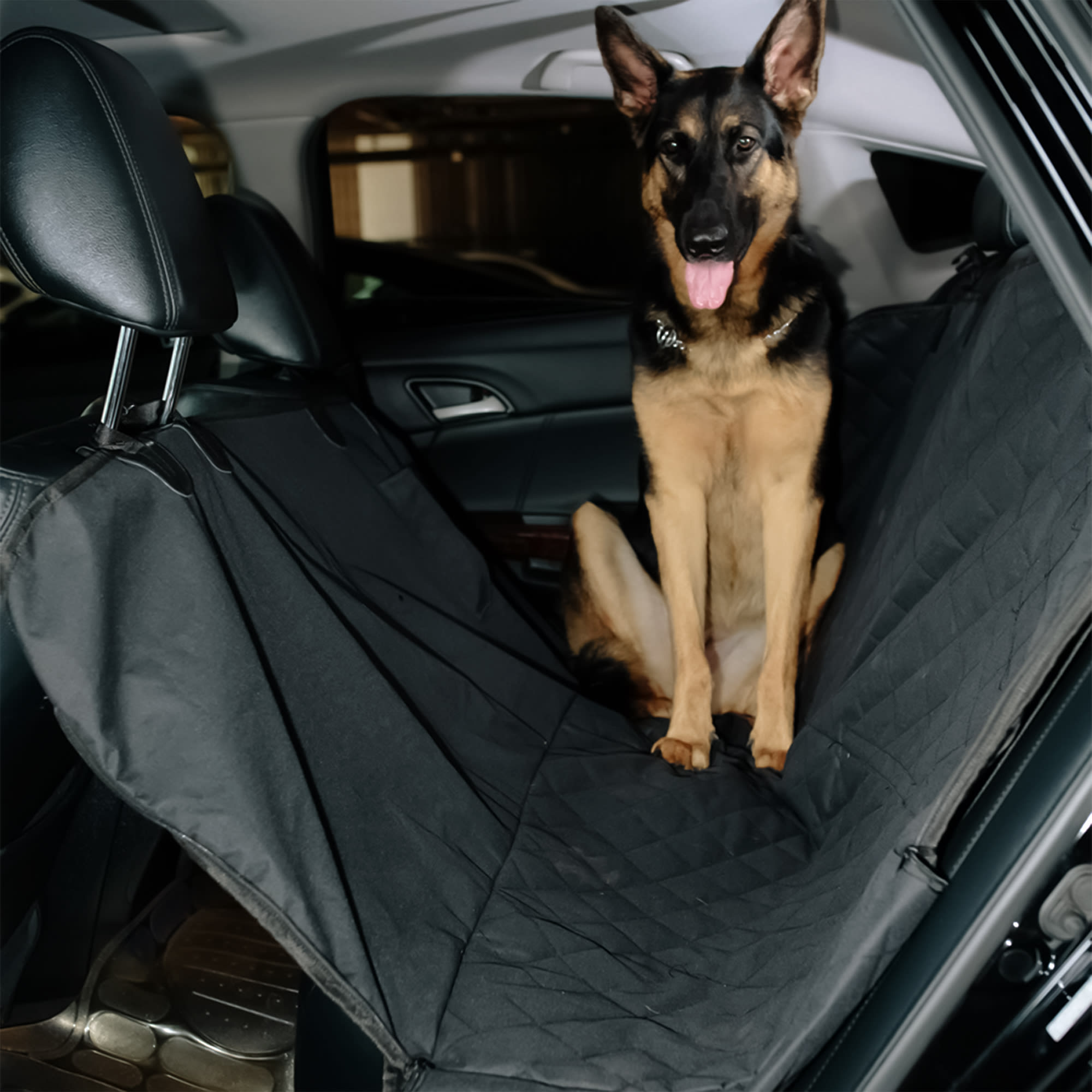 Paws & Pals Quilted Pet Car Hammock