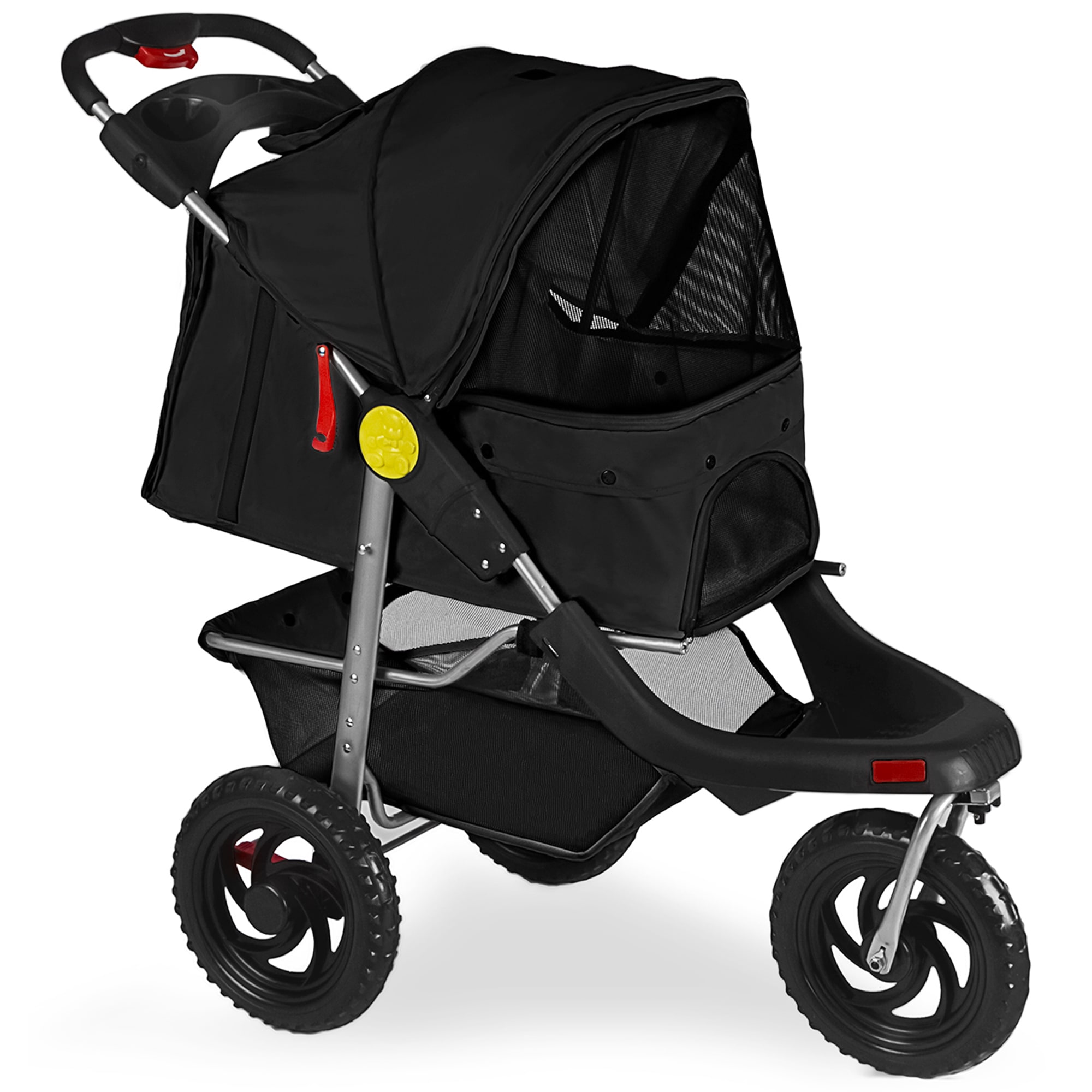 paws and pals deluxe folding stroller