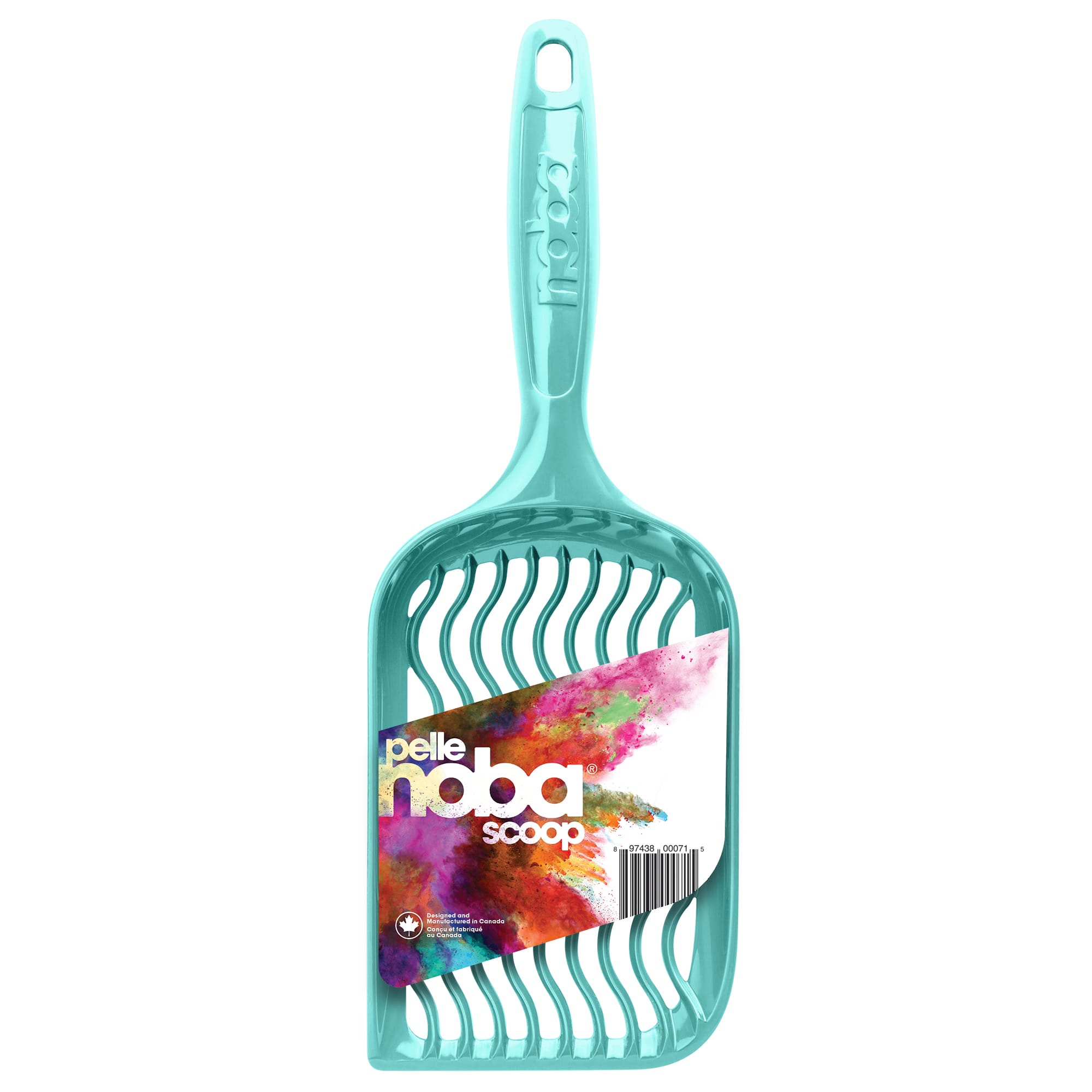 Noba Scoop Teal Cat Litter Box, 87.26 Cubic Inch, 87.26 CIN