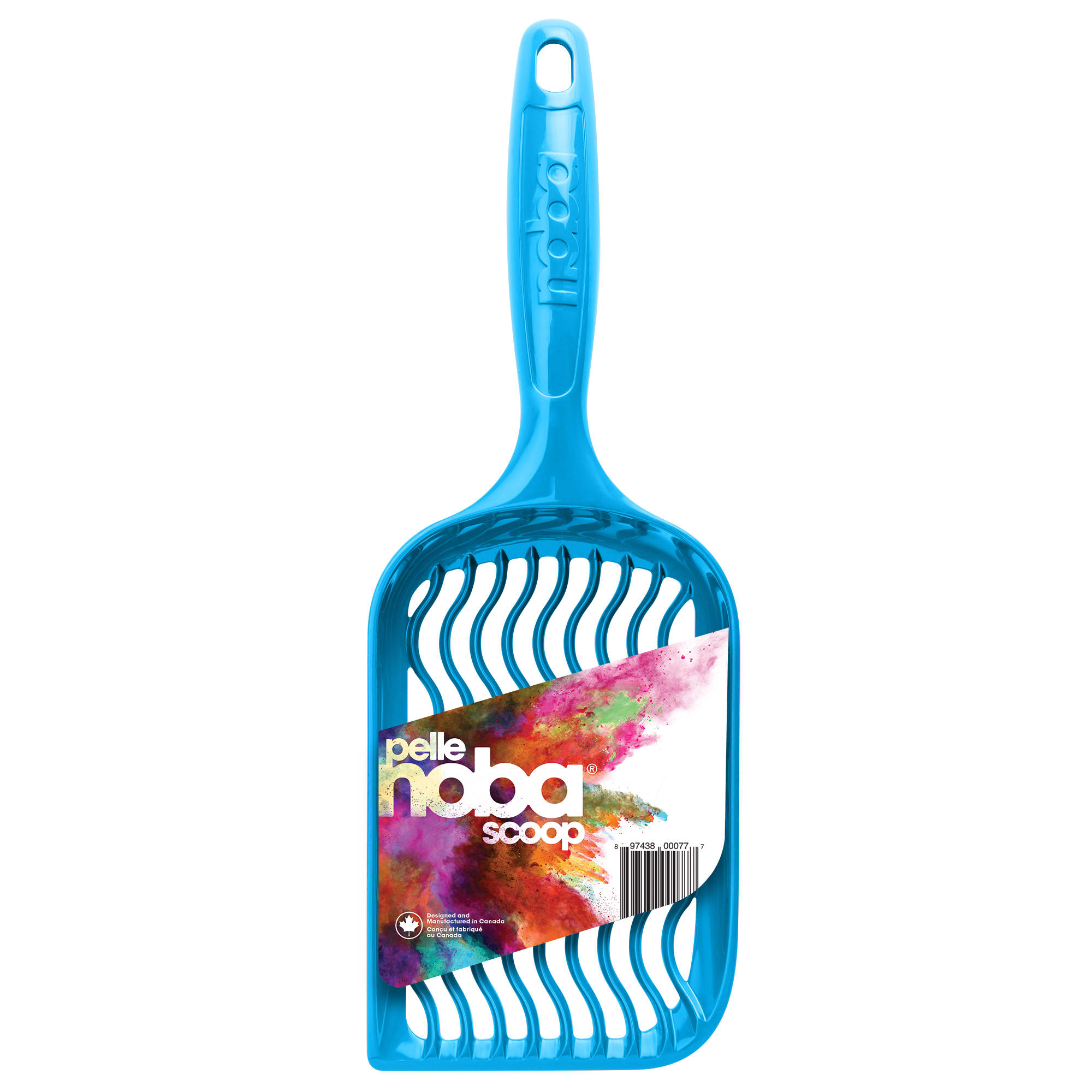 Noba Scoop Blue Cat Litter Box, 87.26 Cubic Inch, 87.26 CIN