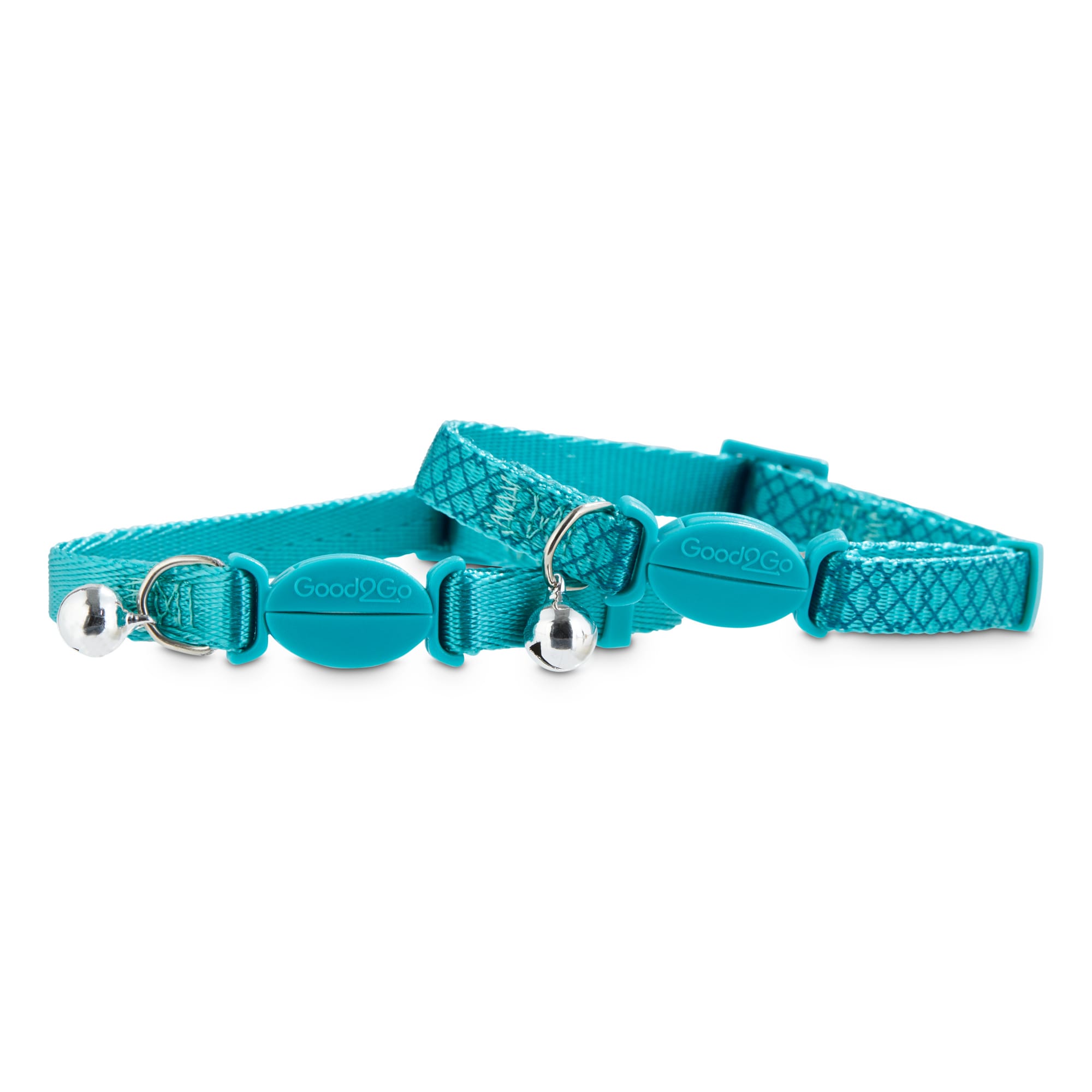 Teal cat sale collar