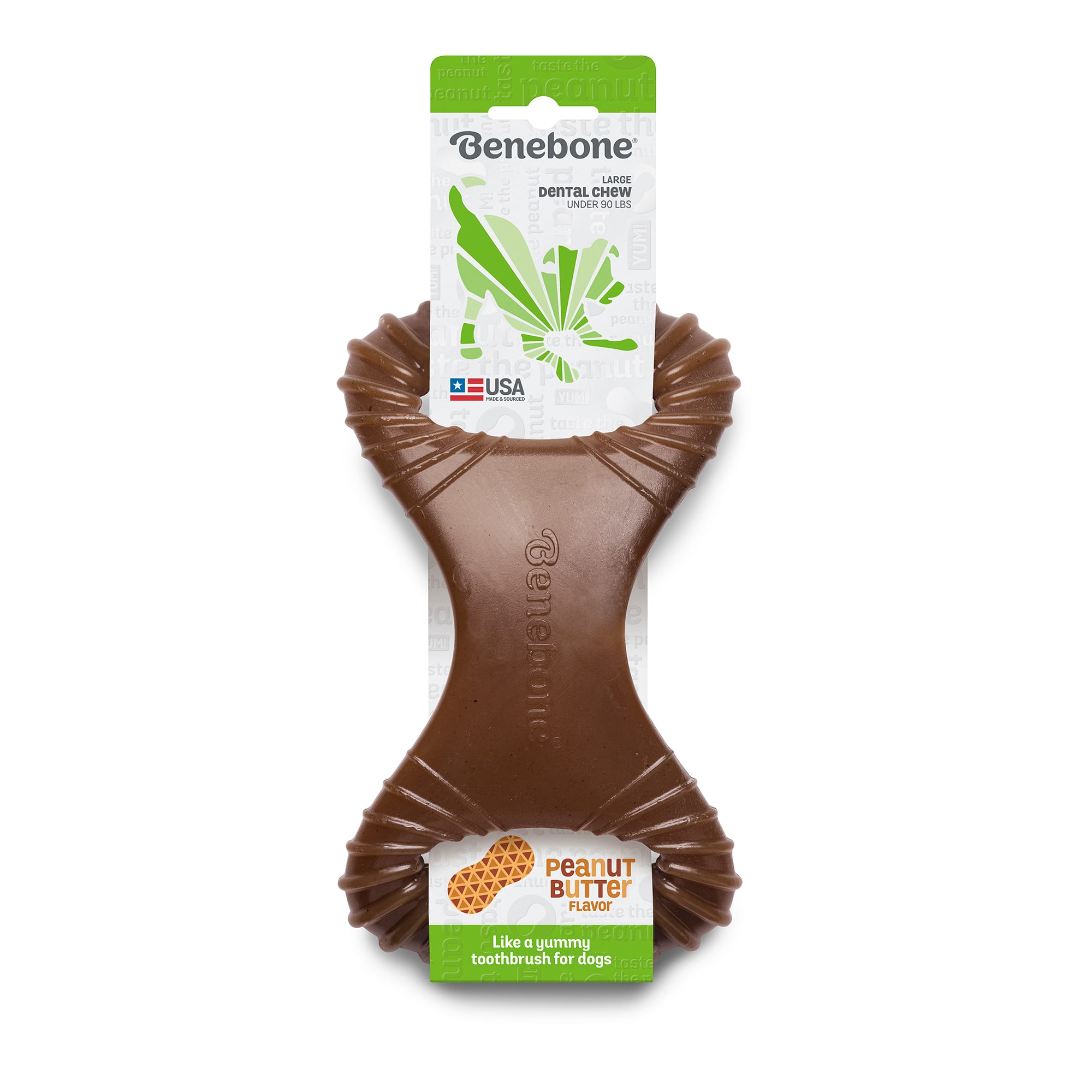 Benebone dog dental chew toy