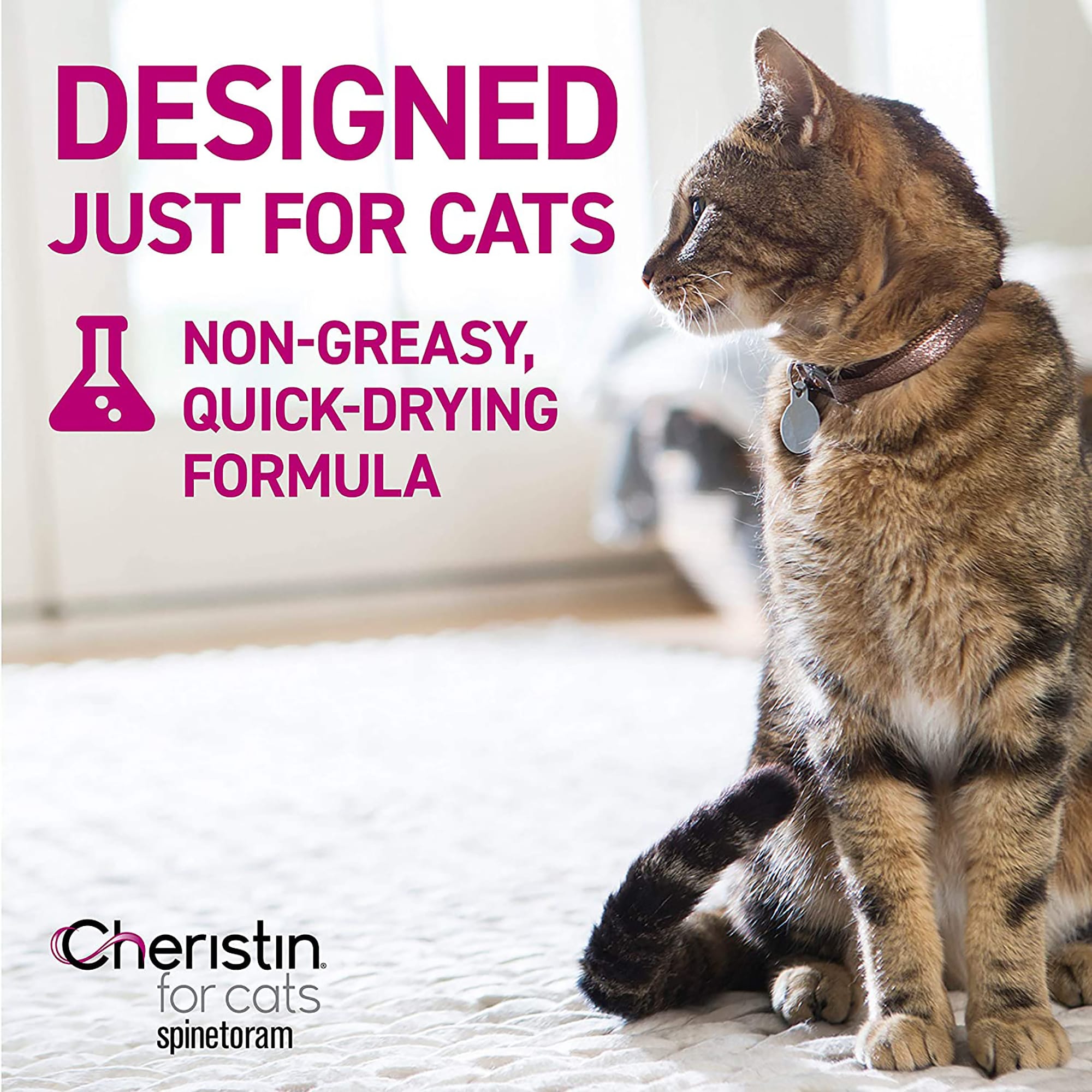 Cheristin flea treatment topical for cats over 1.8 lbs best sale