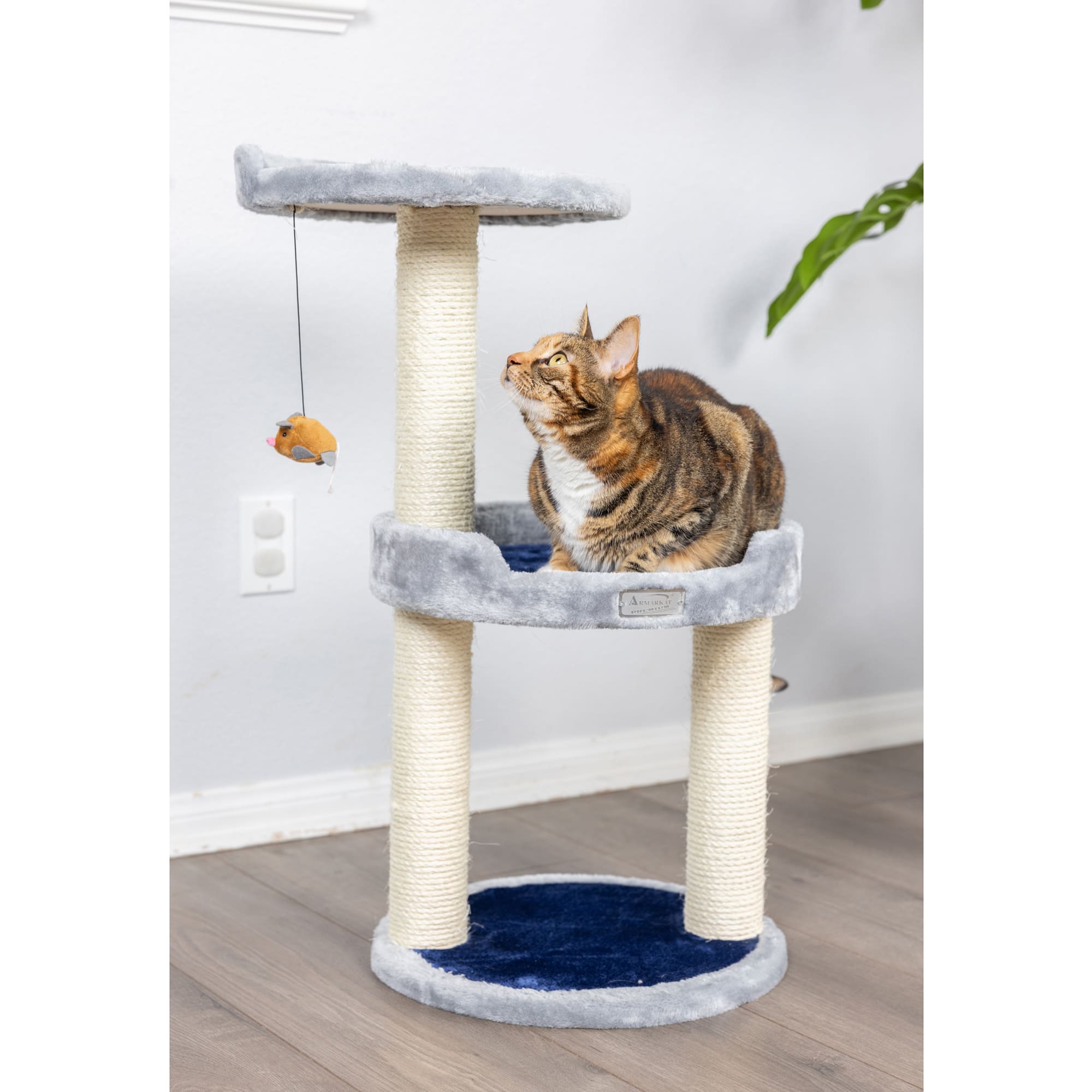 Armarkat Premium Model X2905 Real Wood Cat Tree, 29" H Petco