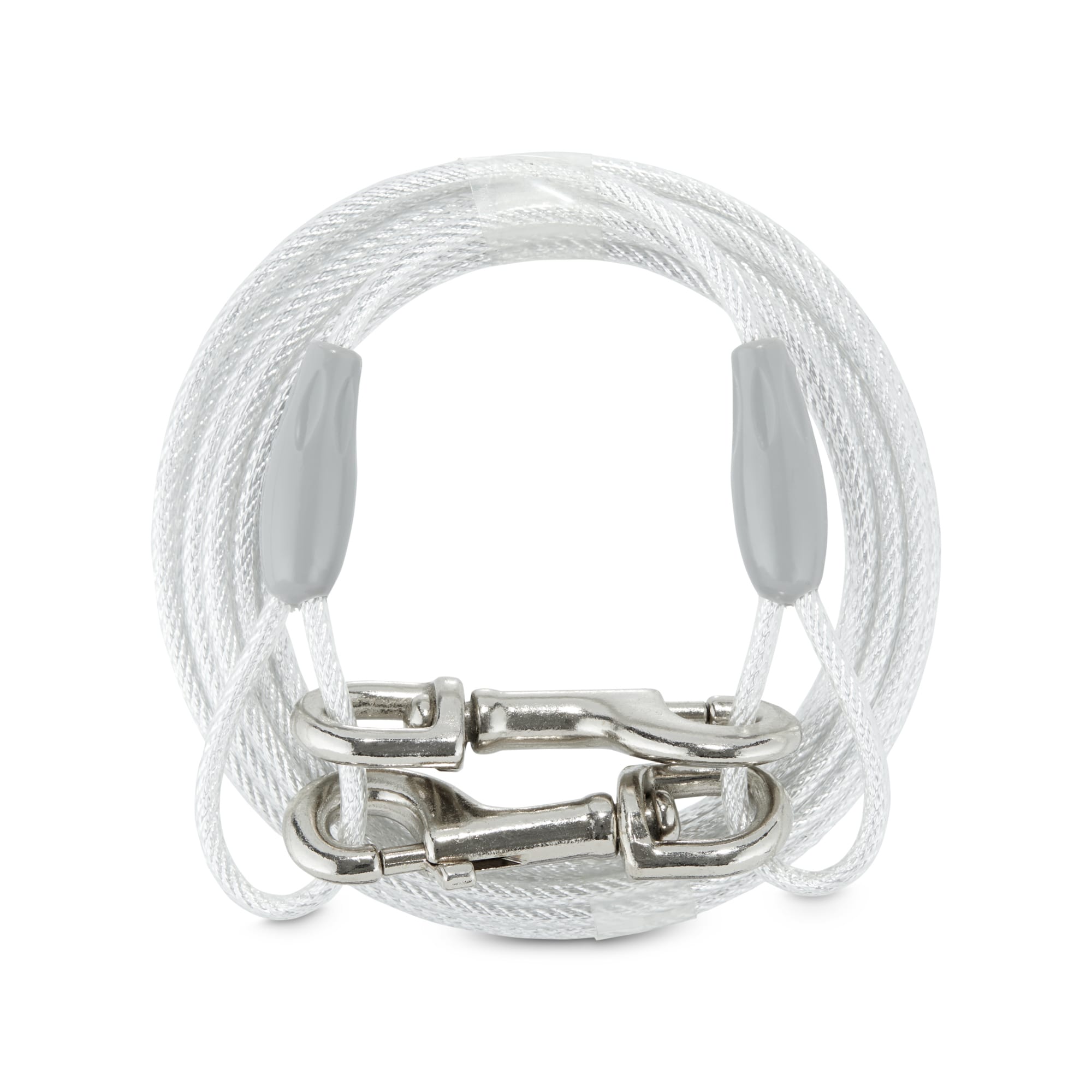 EveryYay Stretch Your Legs Free-To-Flex Reflective Tie-Out Cable, for Dogs Up to 100 lbs., 20' ft., Medium