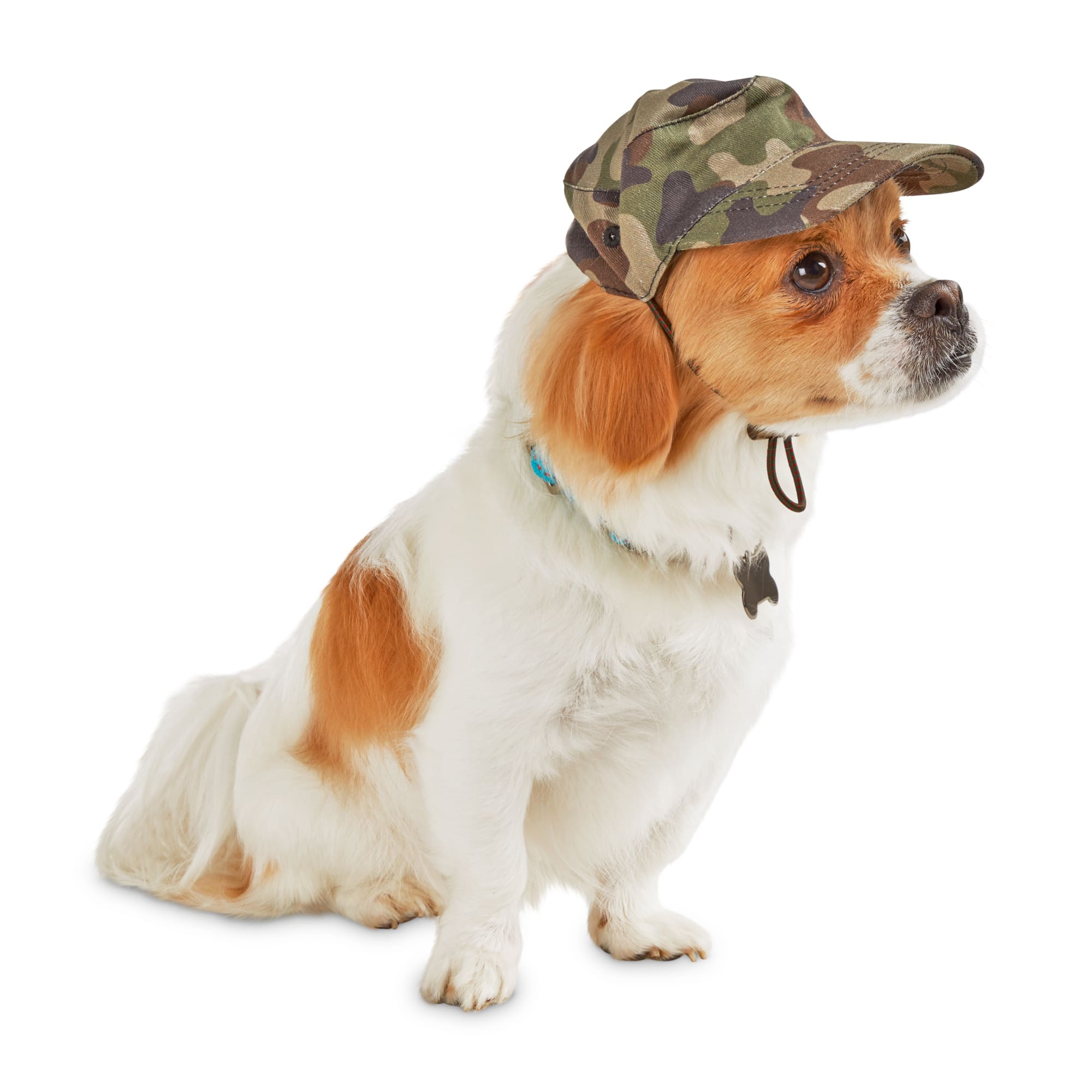 Reddy Camo Cadet Dog Hat, X-Small/Small 
