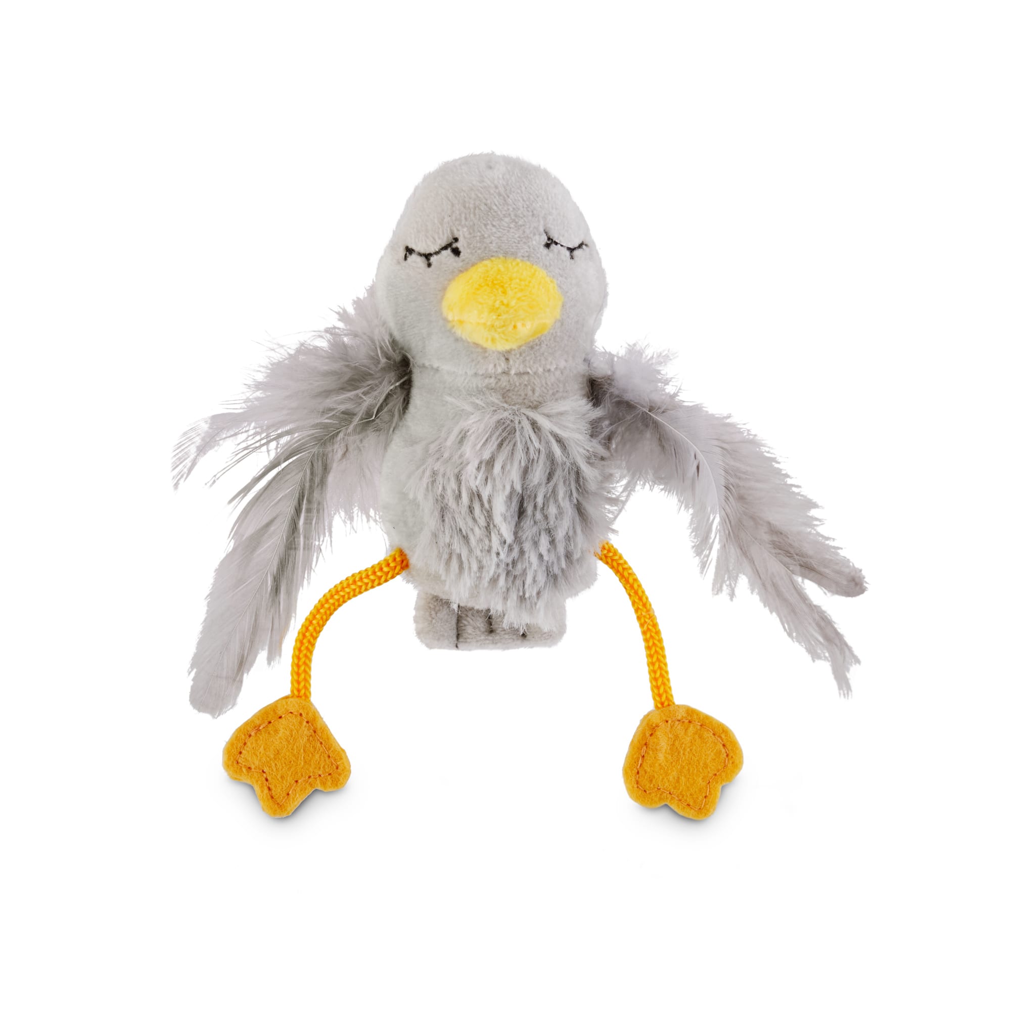 Leaps Bounds Chirping Bird Kitten Play Toy