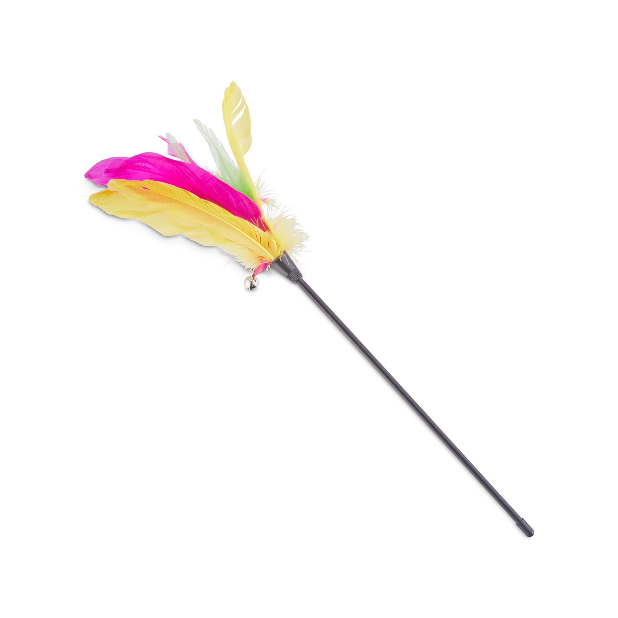 Leaps Bounds Thrill Chase Feathered Wand Cat Toy Petco