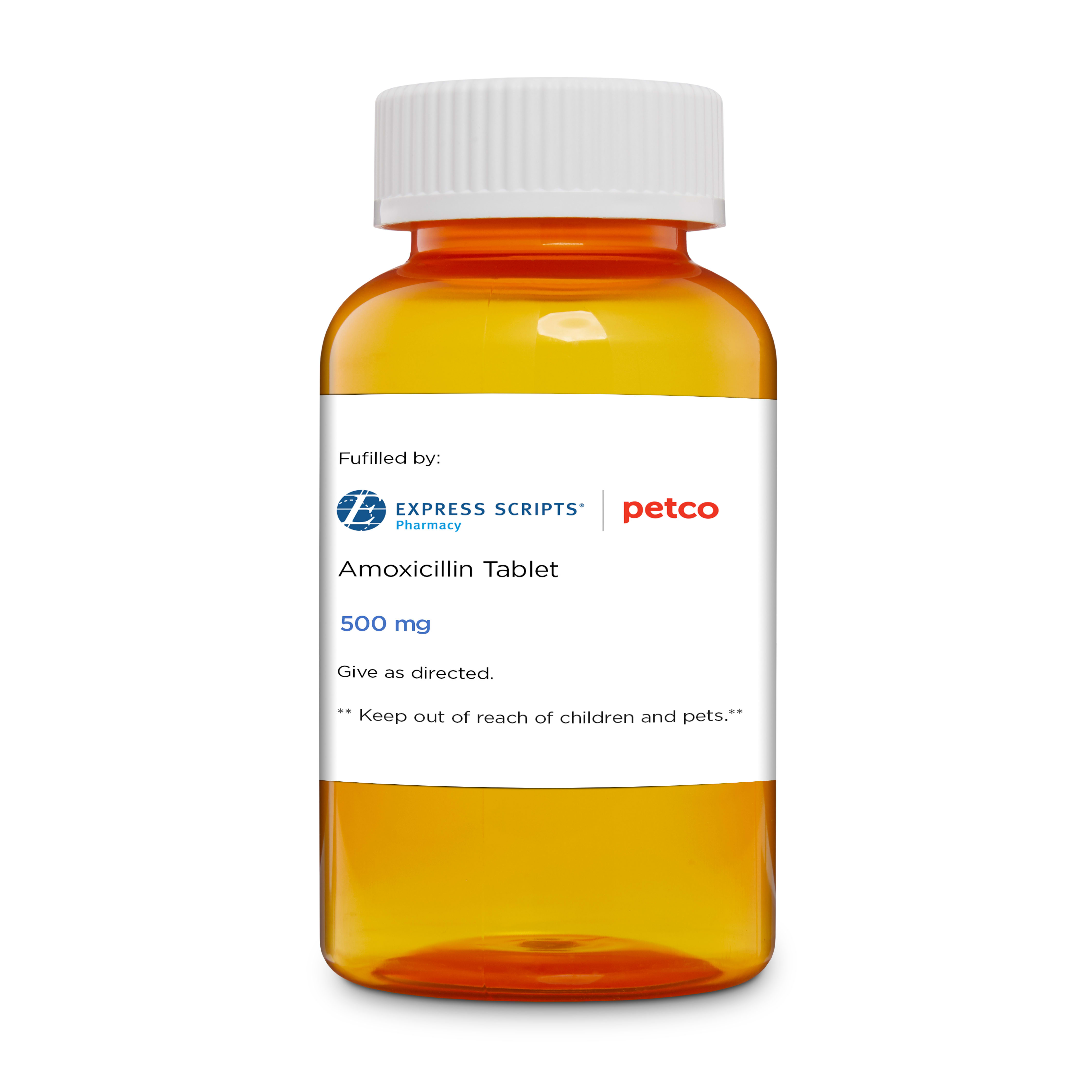 Amoxicillin 500 Mg Capsules 1 Count Petco