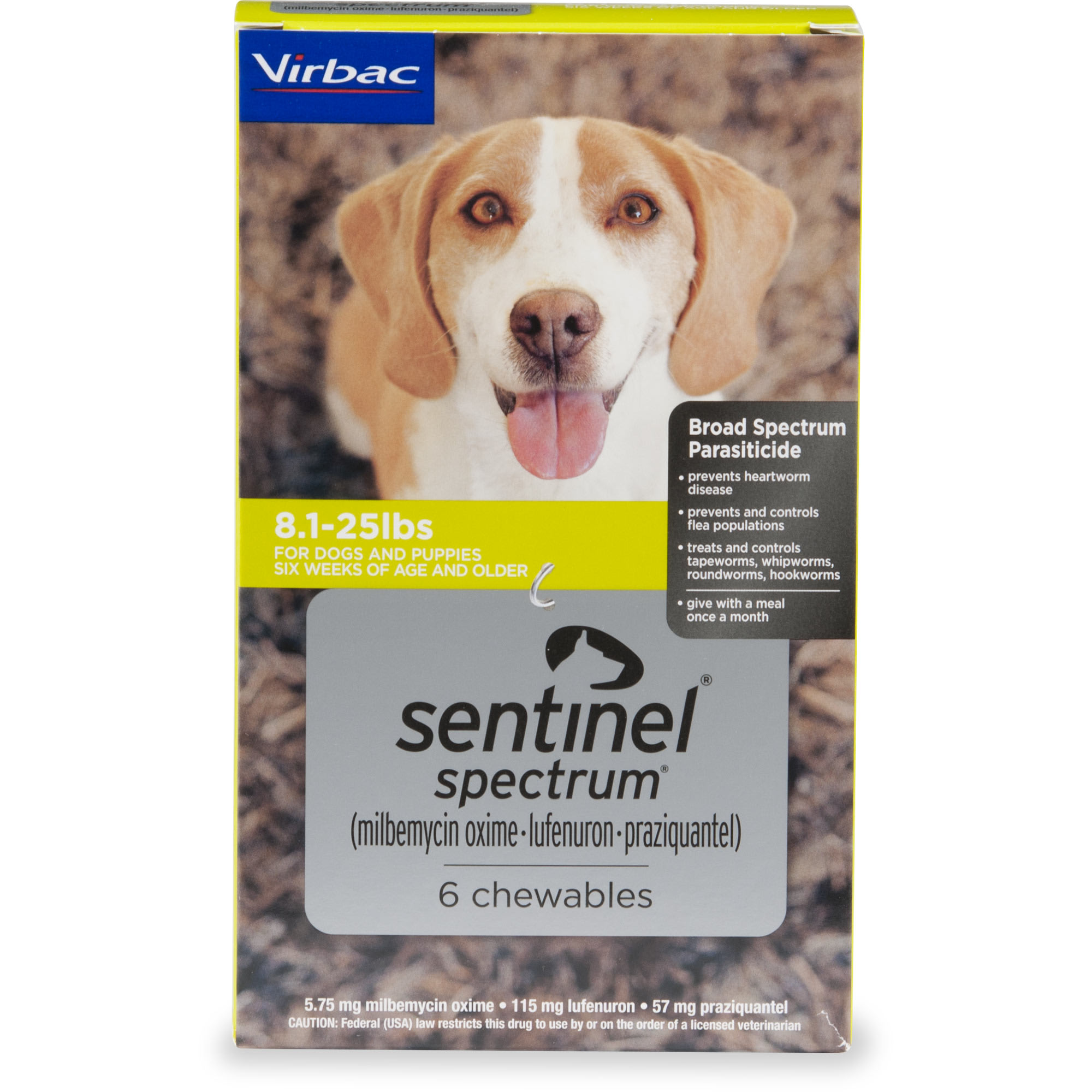 sentinel spectrum for dogs 2 10 lbs