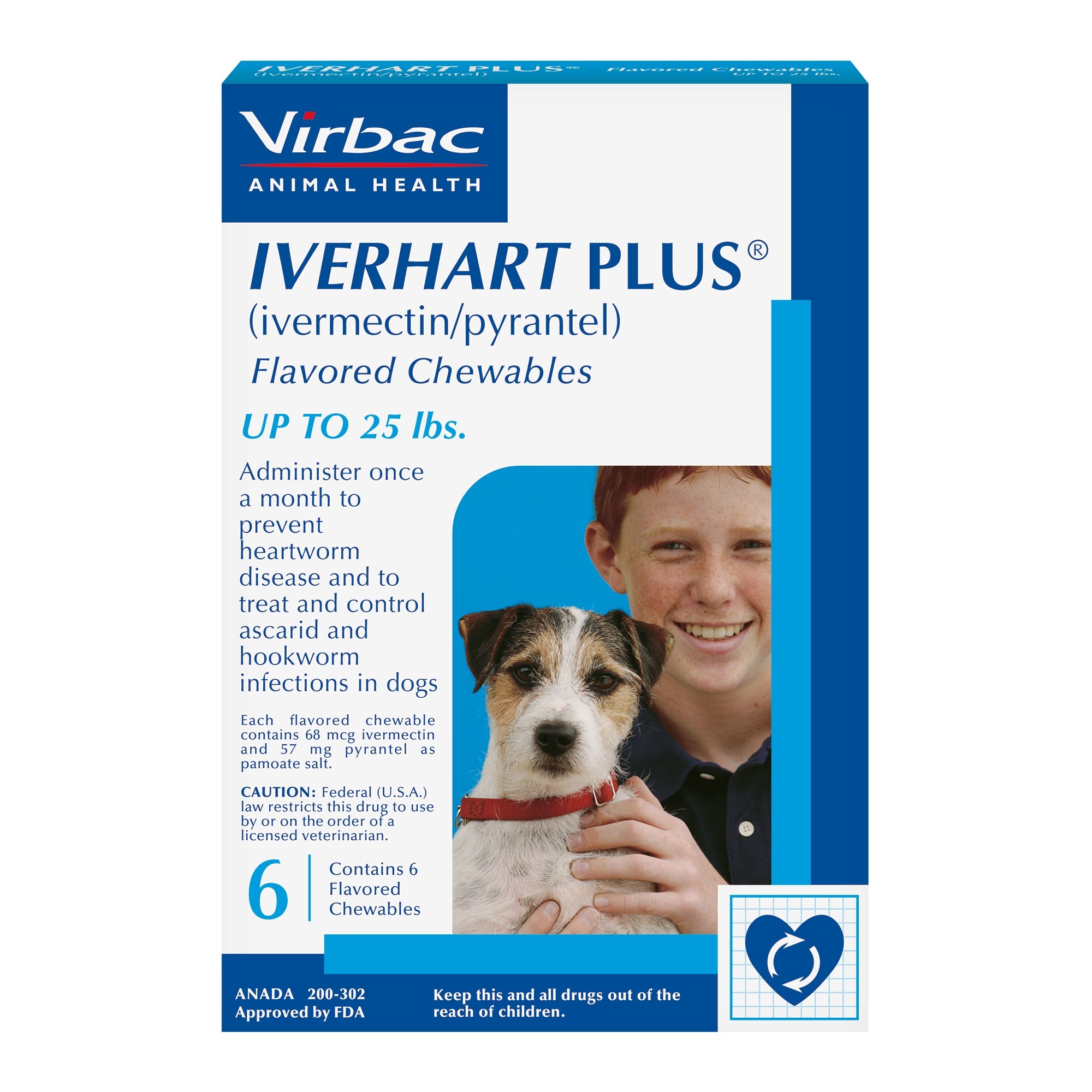 Iverhart Plus Chewable Tablets For Dogs Up To 25 Lbs 6 Month Supply Petco