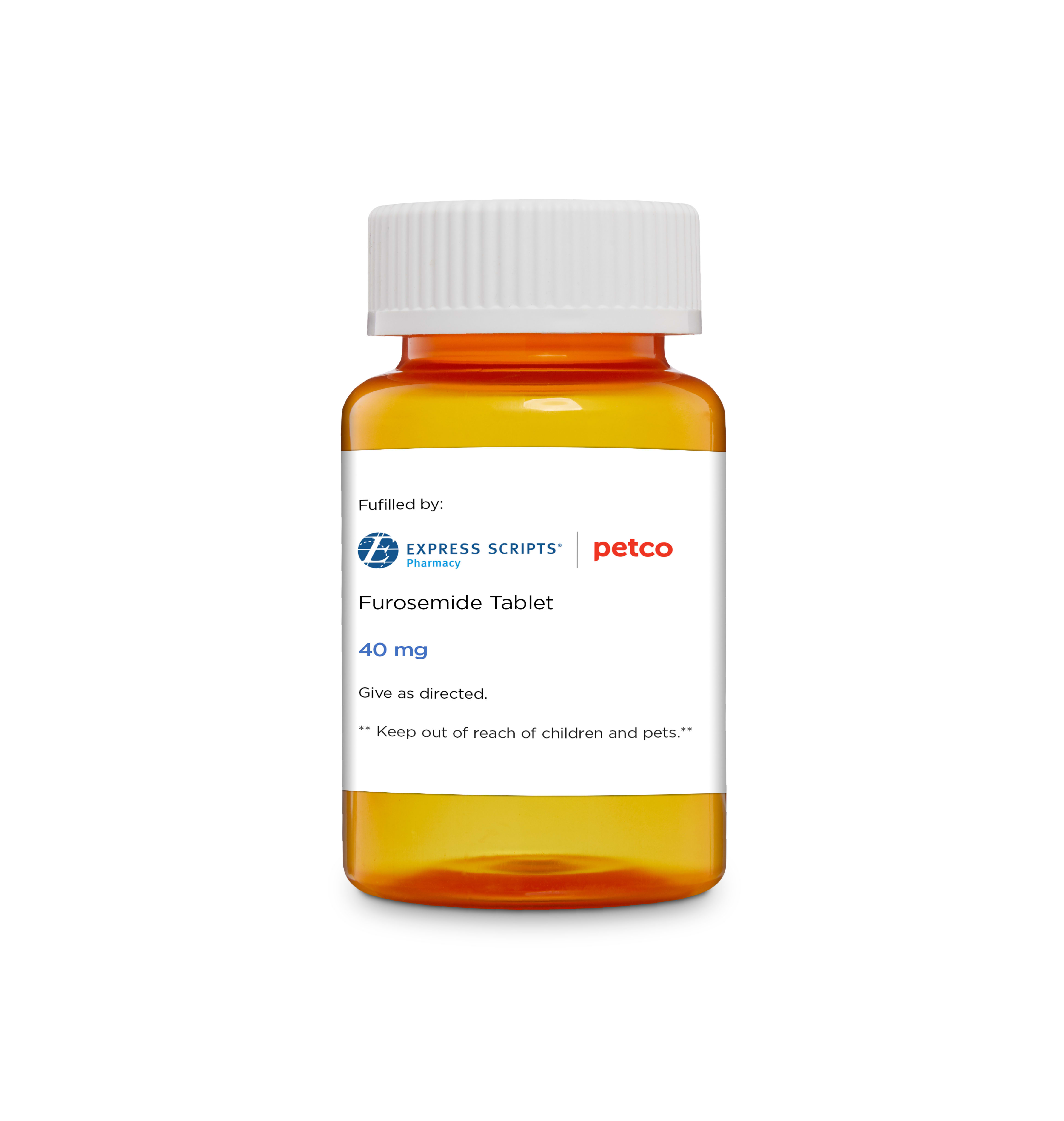 Furosemide (Generic) 40 mg, 100 Tablets | Petco