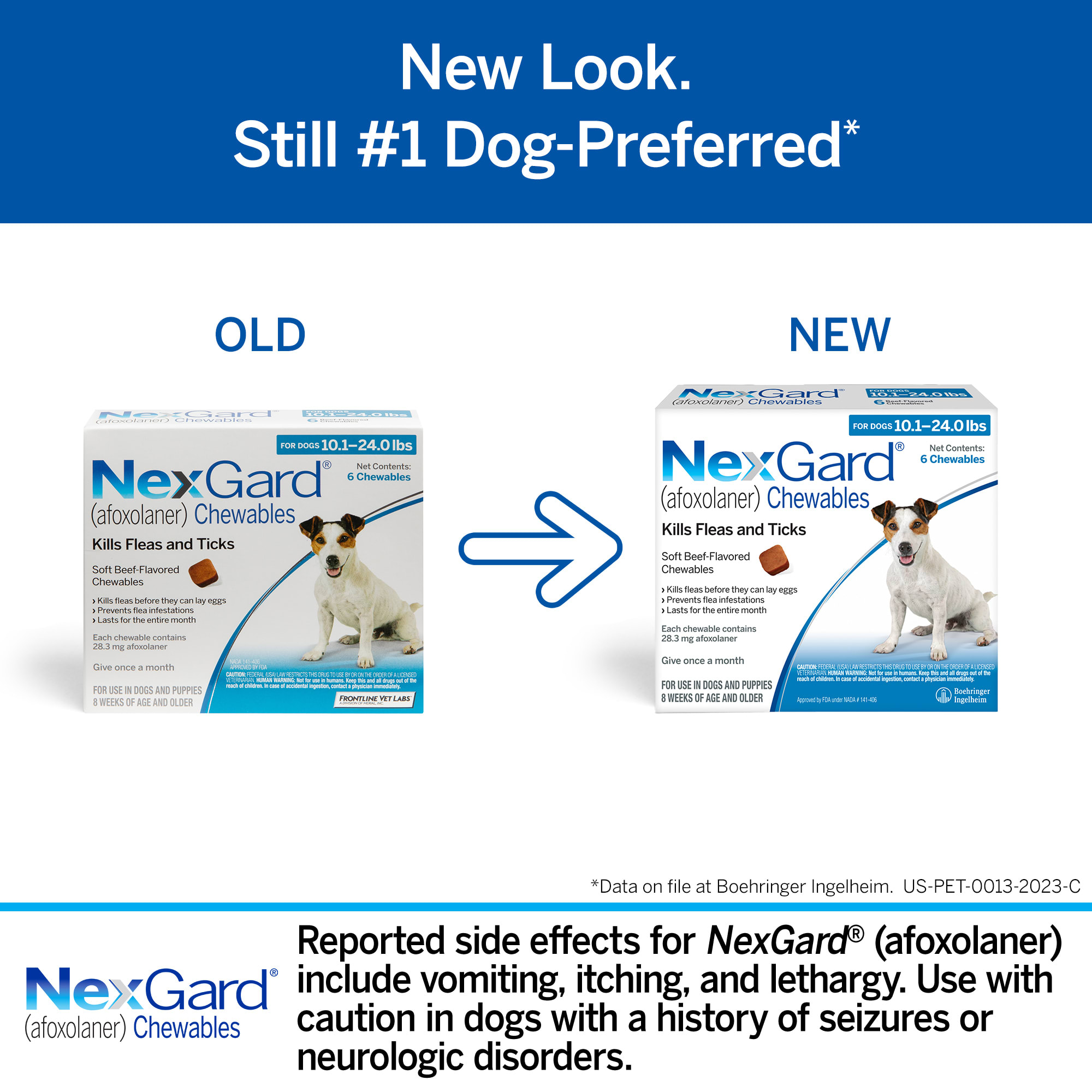 Nexgard for best sale dogs sizes