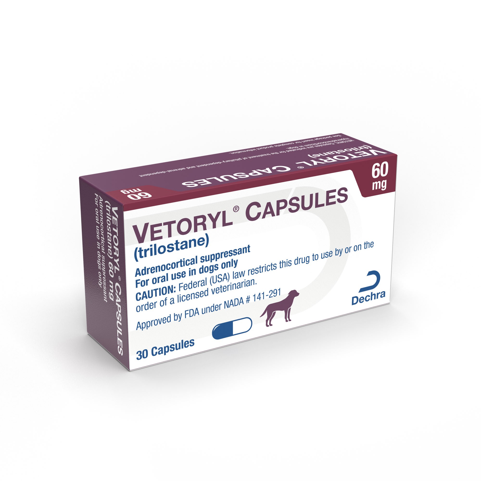 Vetoryl 60 mg, 30 Capsules Petco