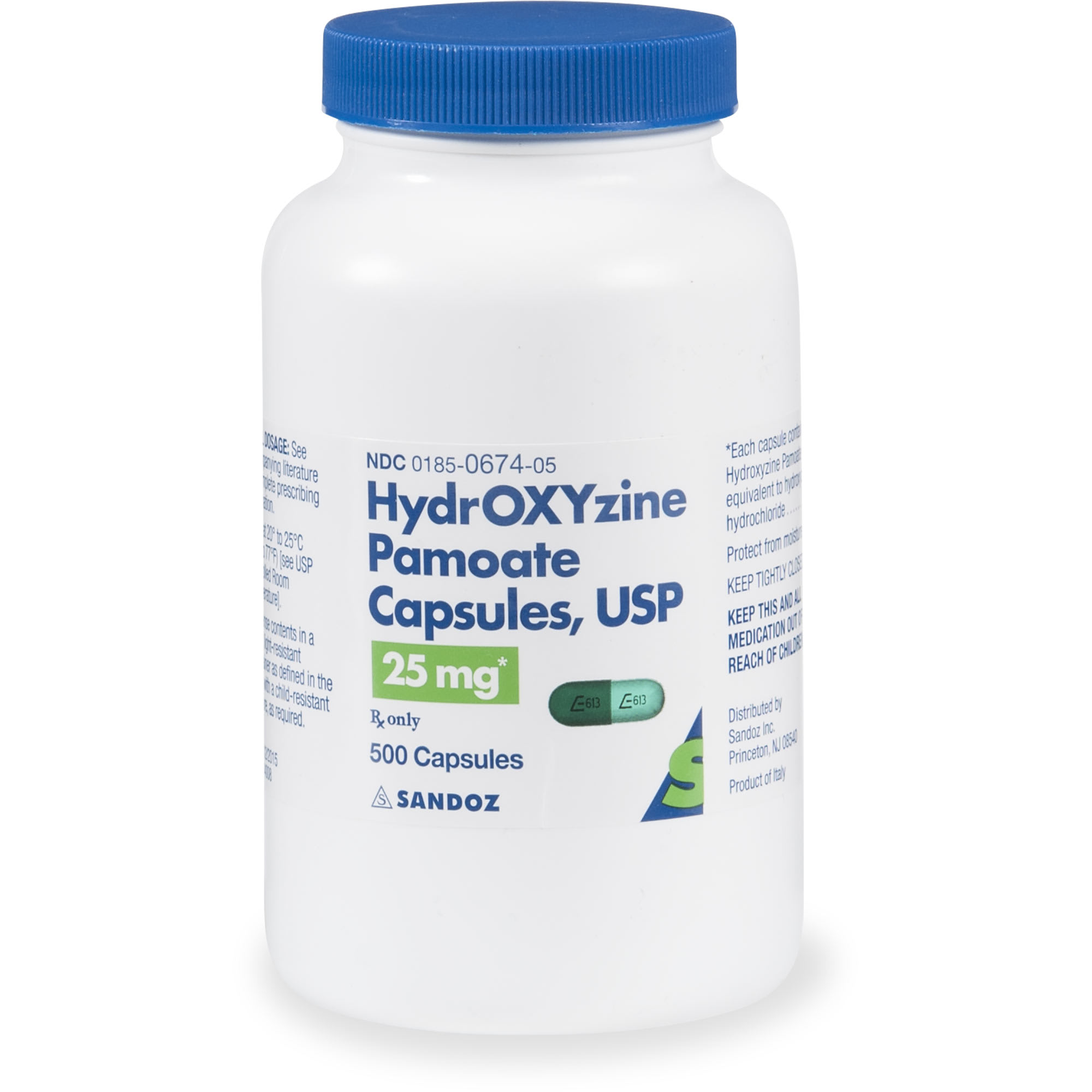 what is hydroxyzine pamoate for