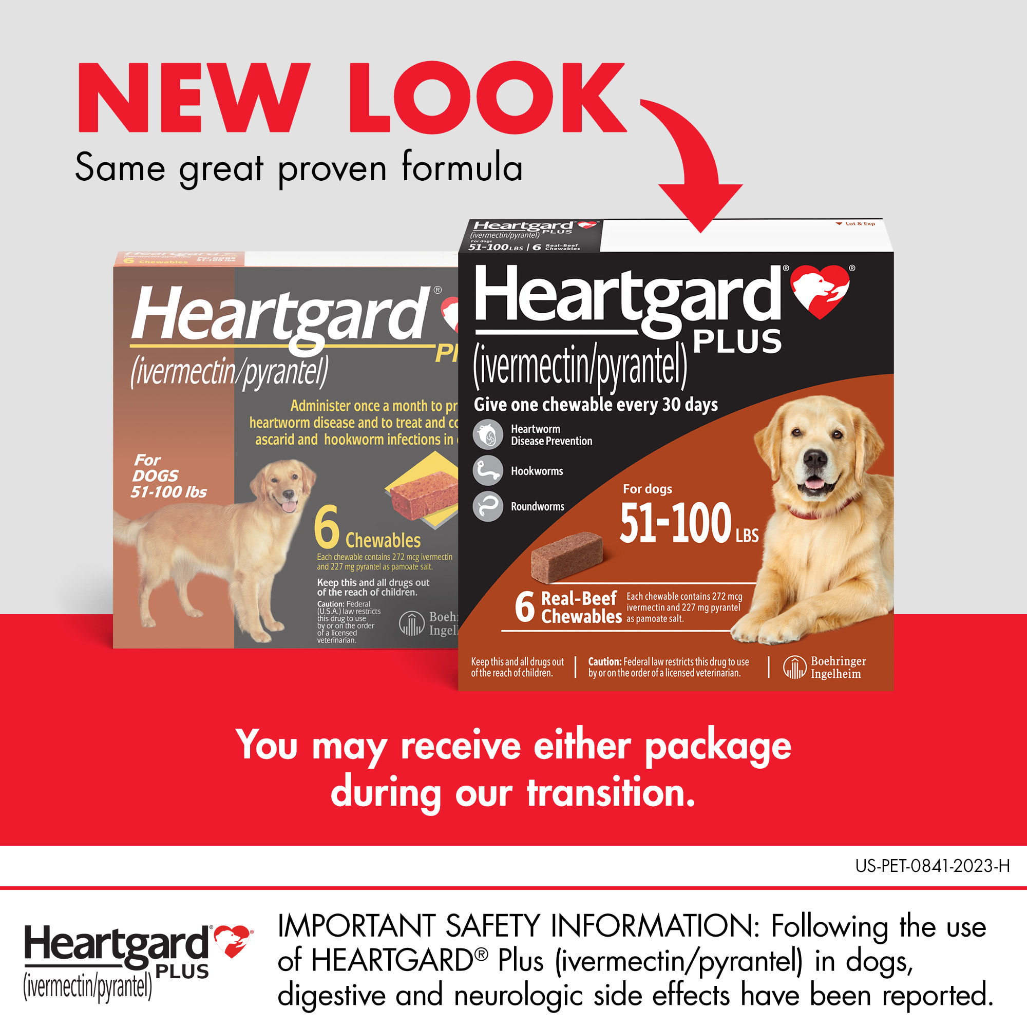 Heartgard Plus Chewables For Dogs 51 To 100 Lbs 6 Count Petco