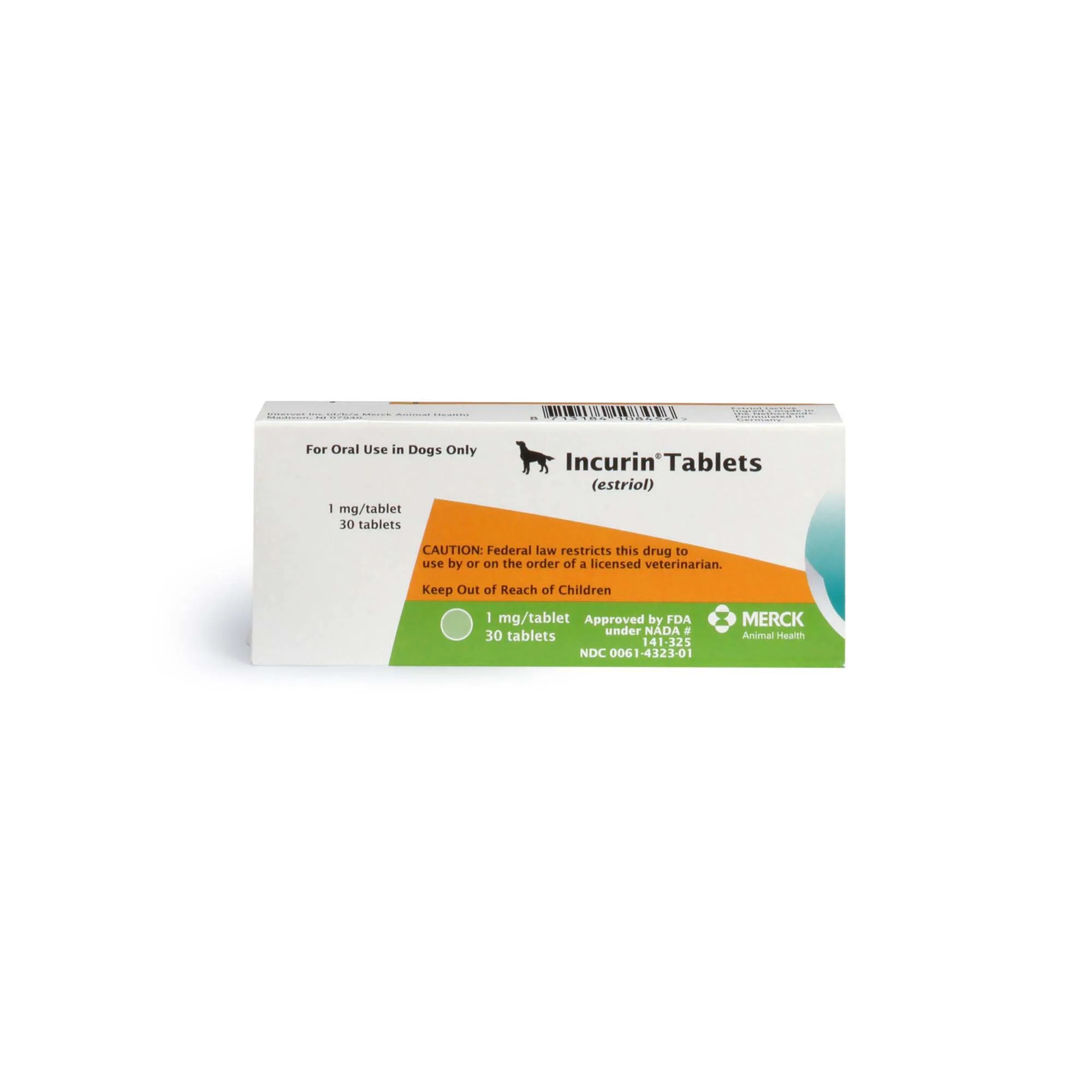 Incurin 1 mg, 30 Tablets Petco