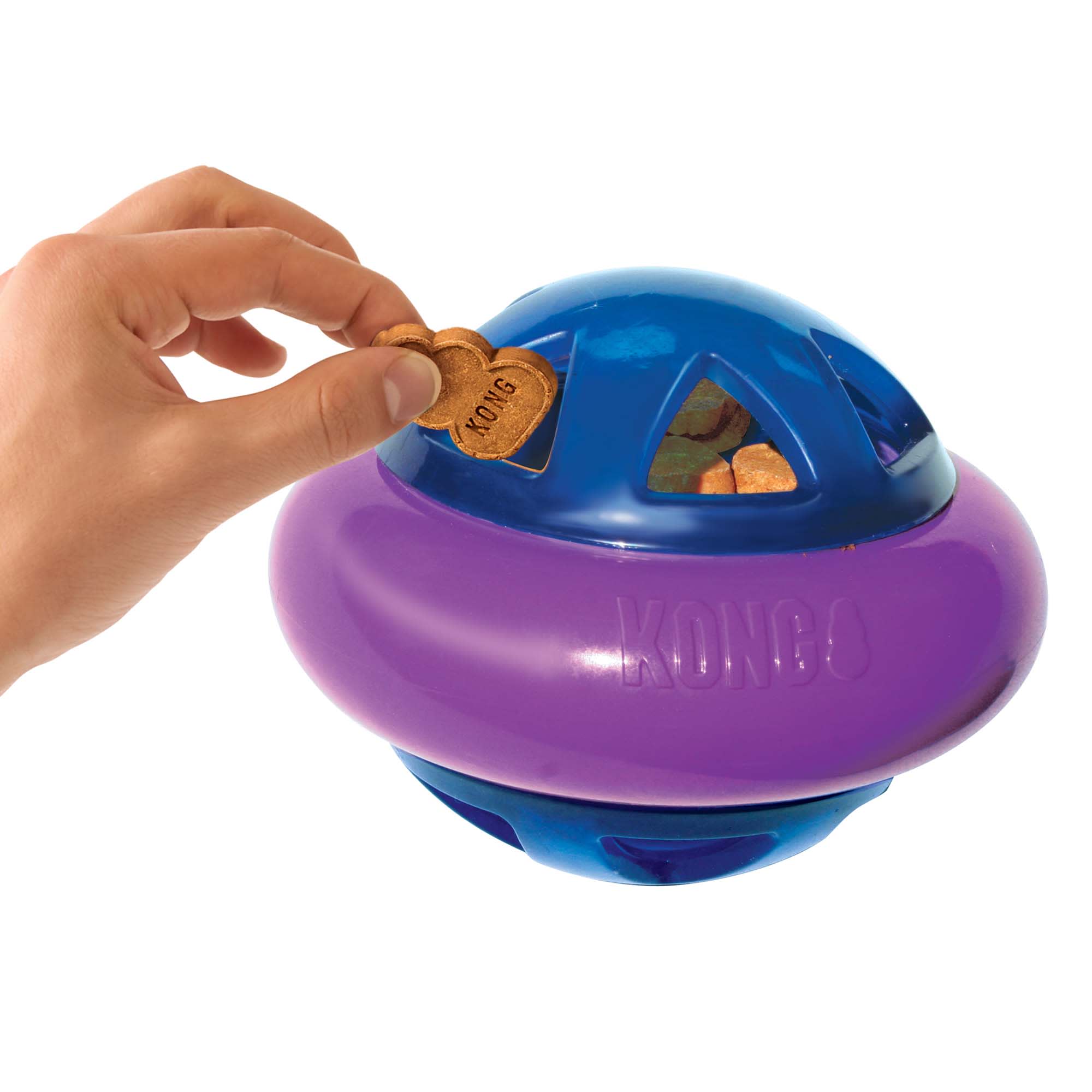 KONG® Stuff-A-Ball™ Treat Dispensing Dog Toy, dog Interactive Toys