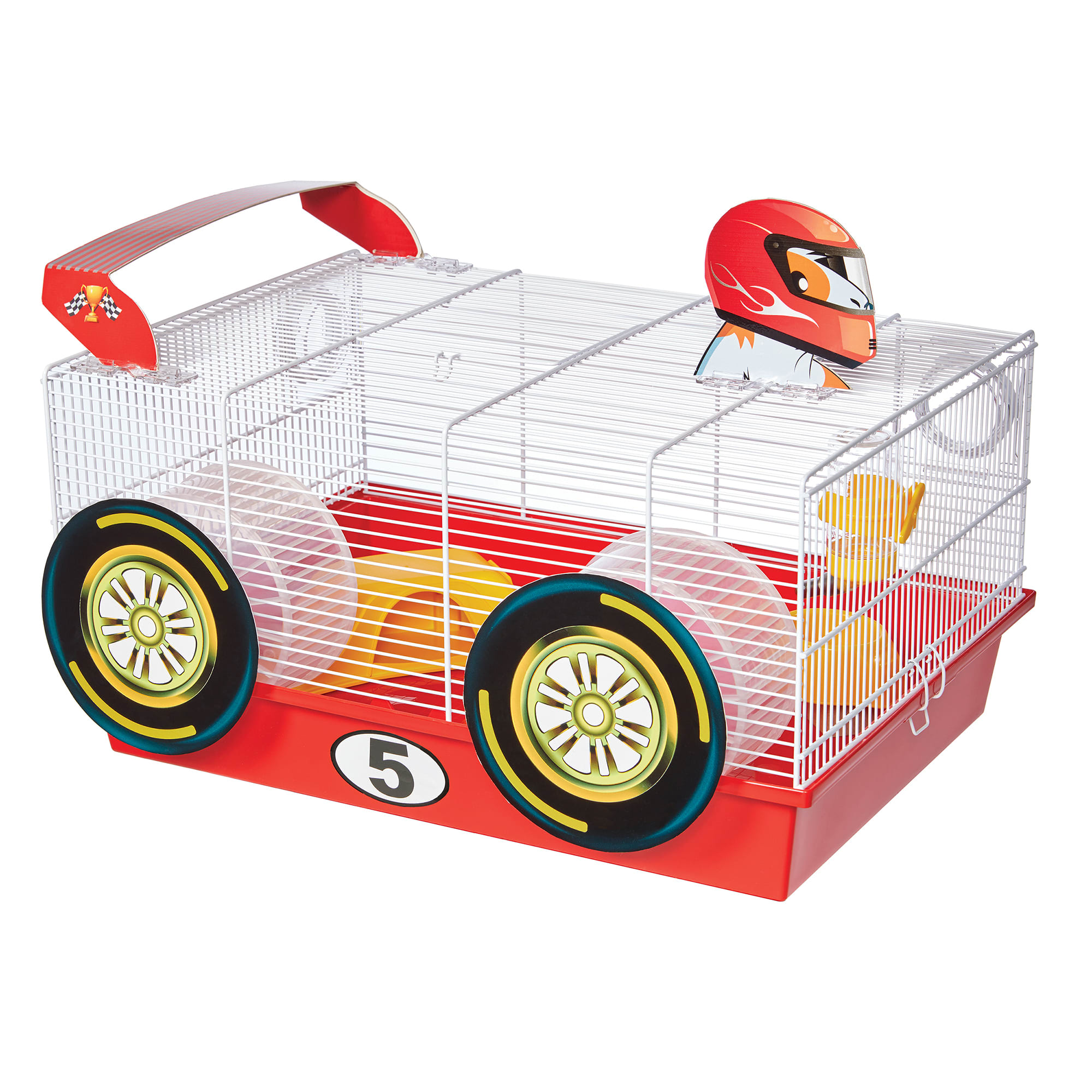 Midwest Critterville Racecar Hamster Cage 13 85 L X 19 4 W X 9 8 H Petco