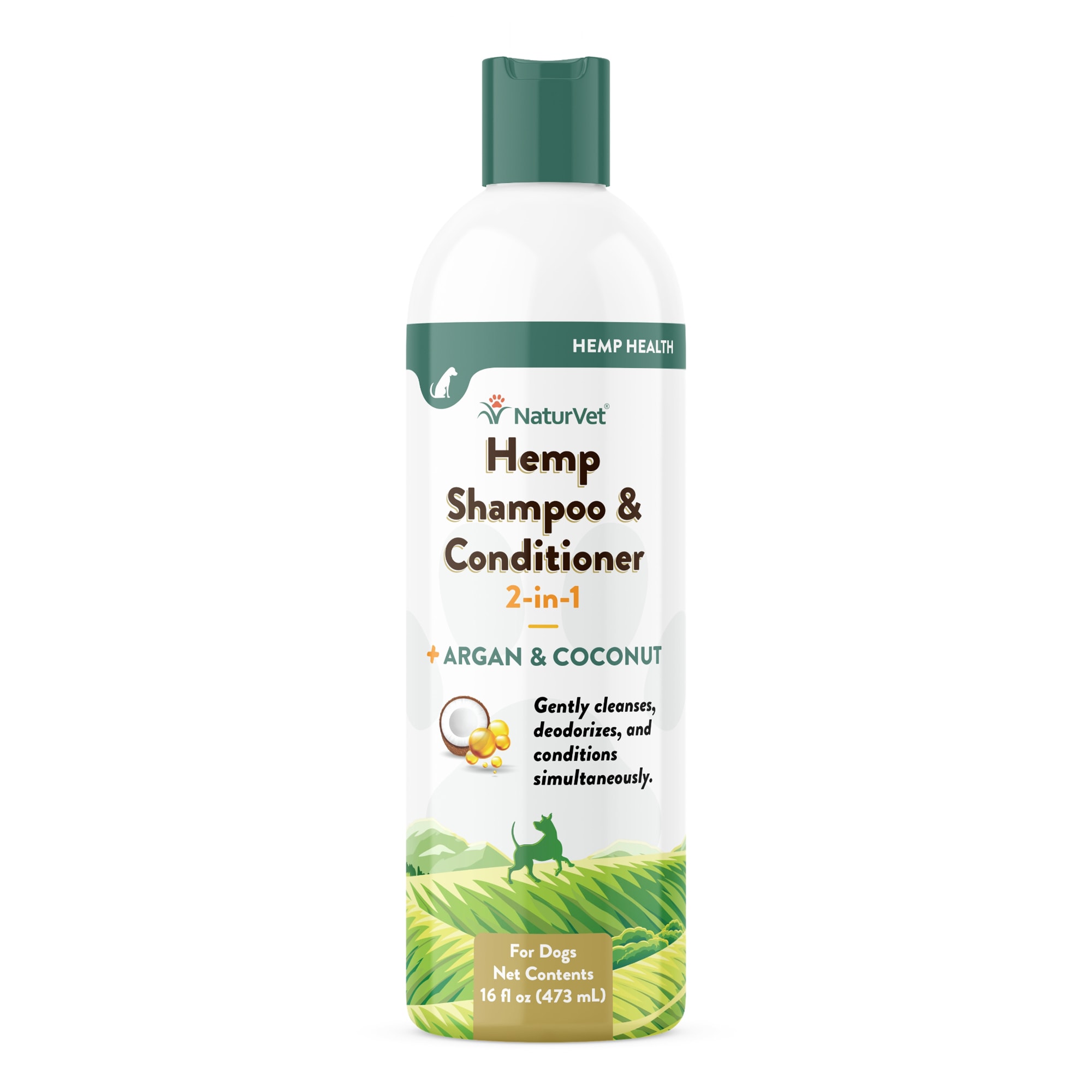 NaturVet Hemp 2-in-1 Shampoo \u0026 