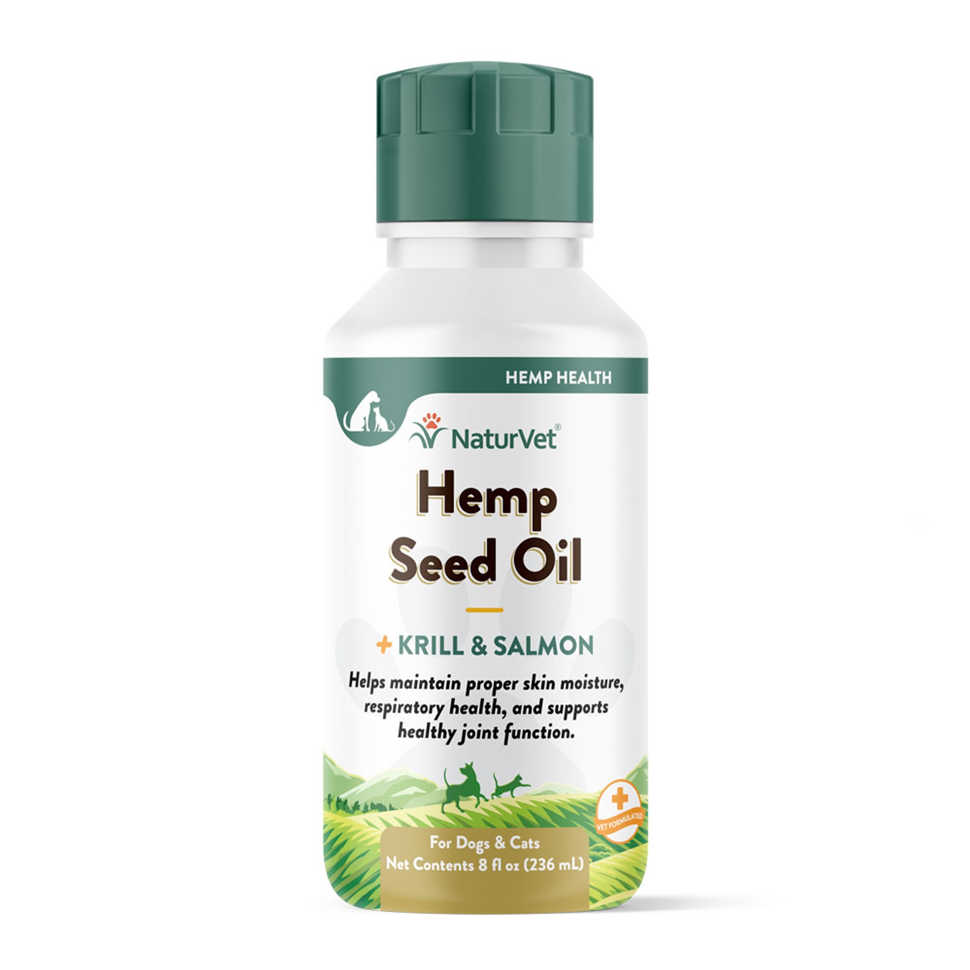 NaturVet Hemp Seed Oil, Krill & Salmon for Pets, 8 oz. Petco