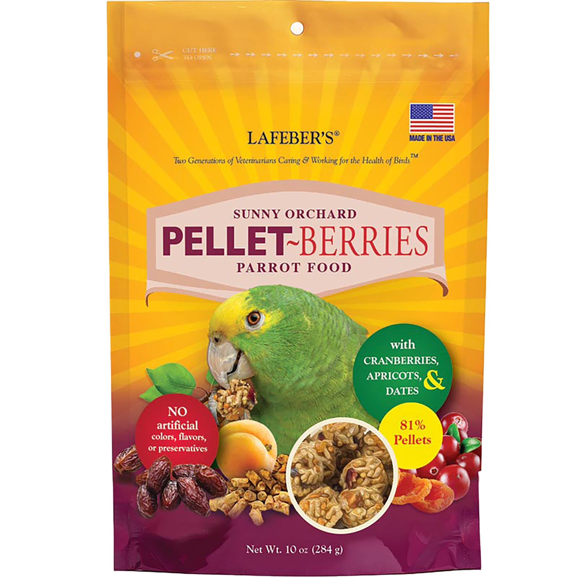 Lafeber s Pellet Berries for Parrots 10 oz. Petco