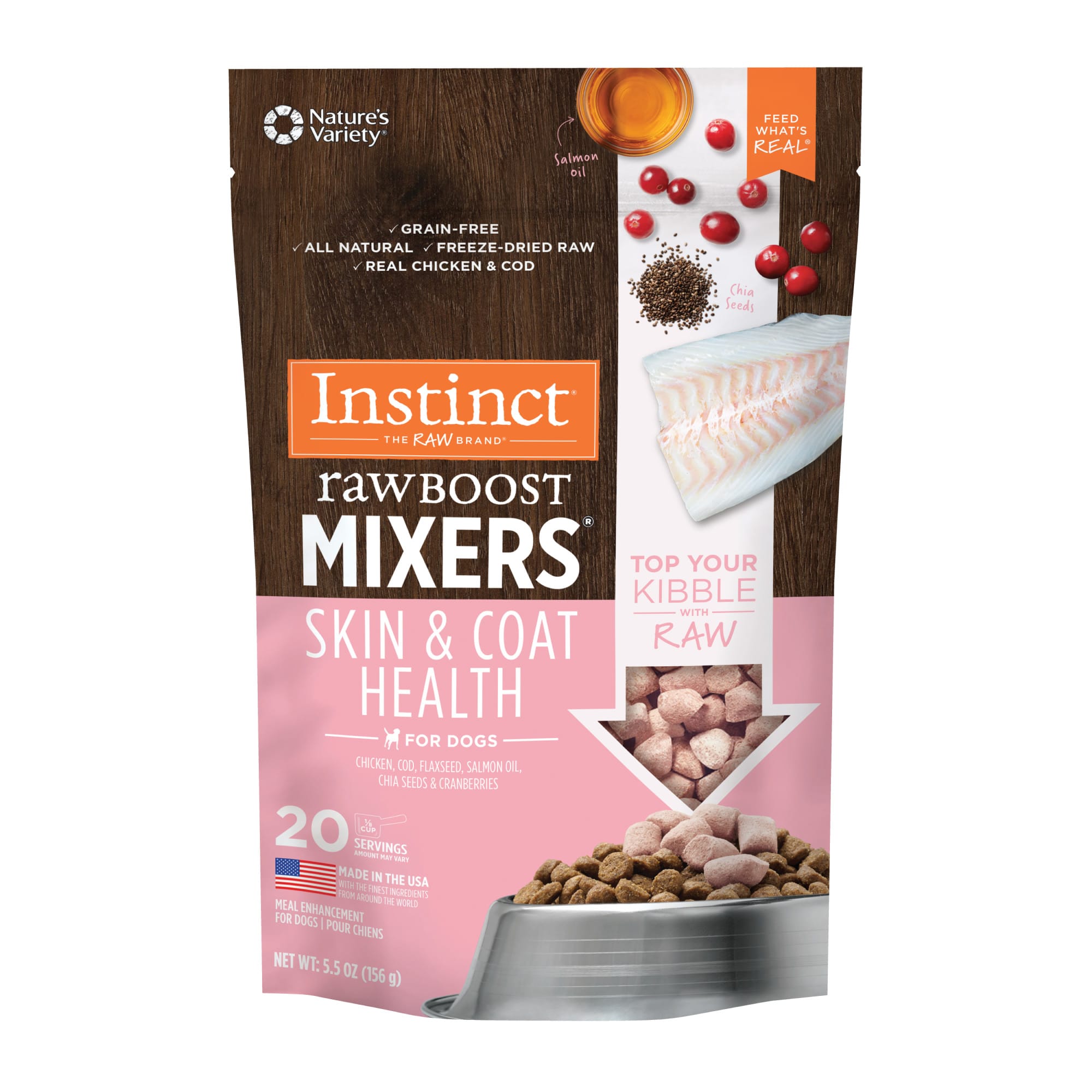 instinct raw mixers