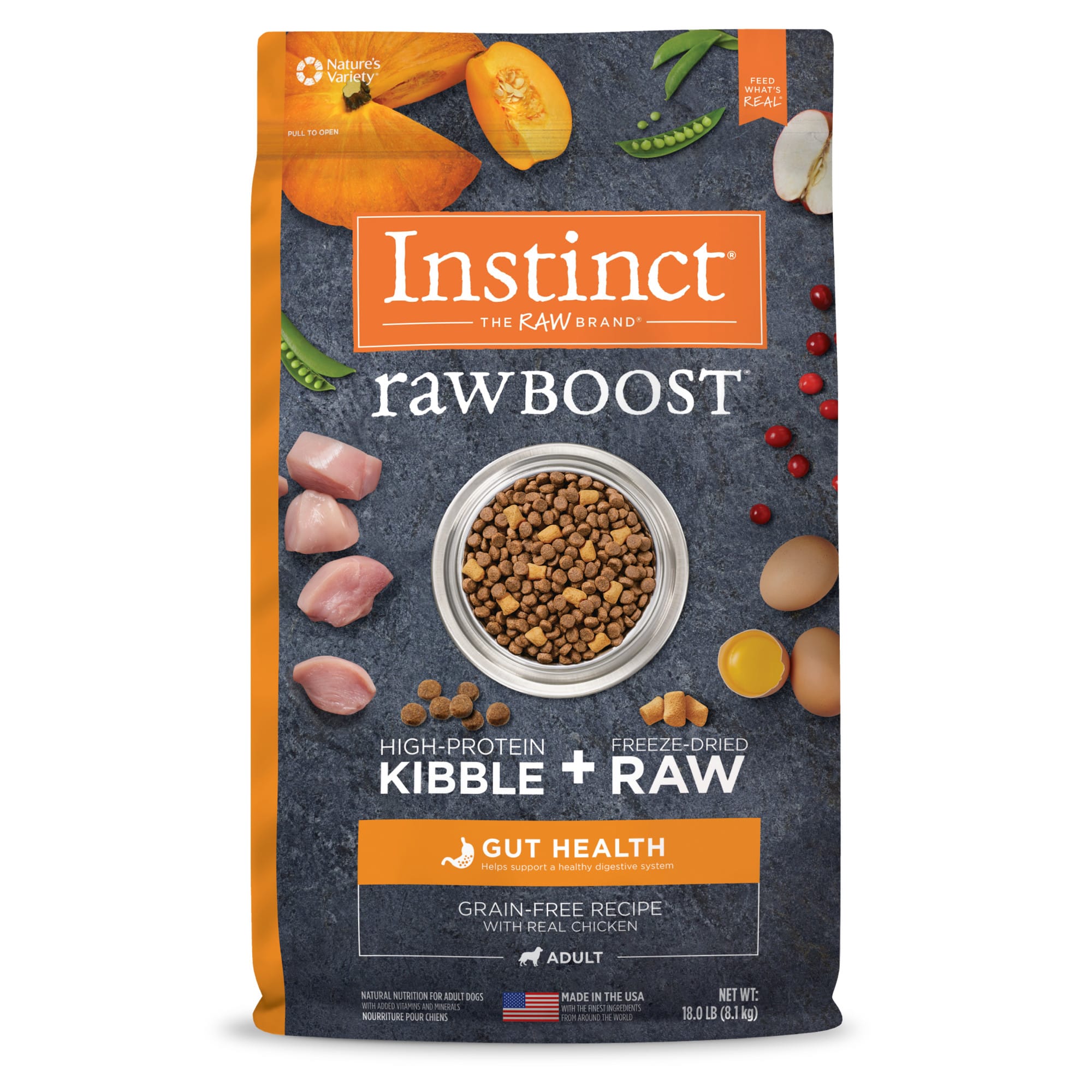 Instinct dog 2025 food petco