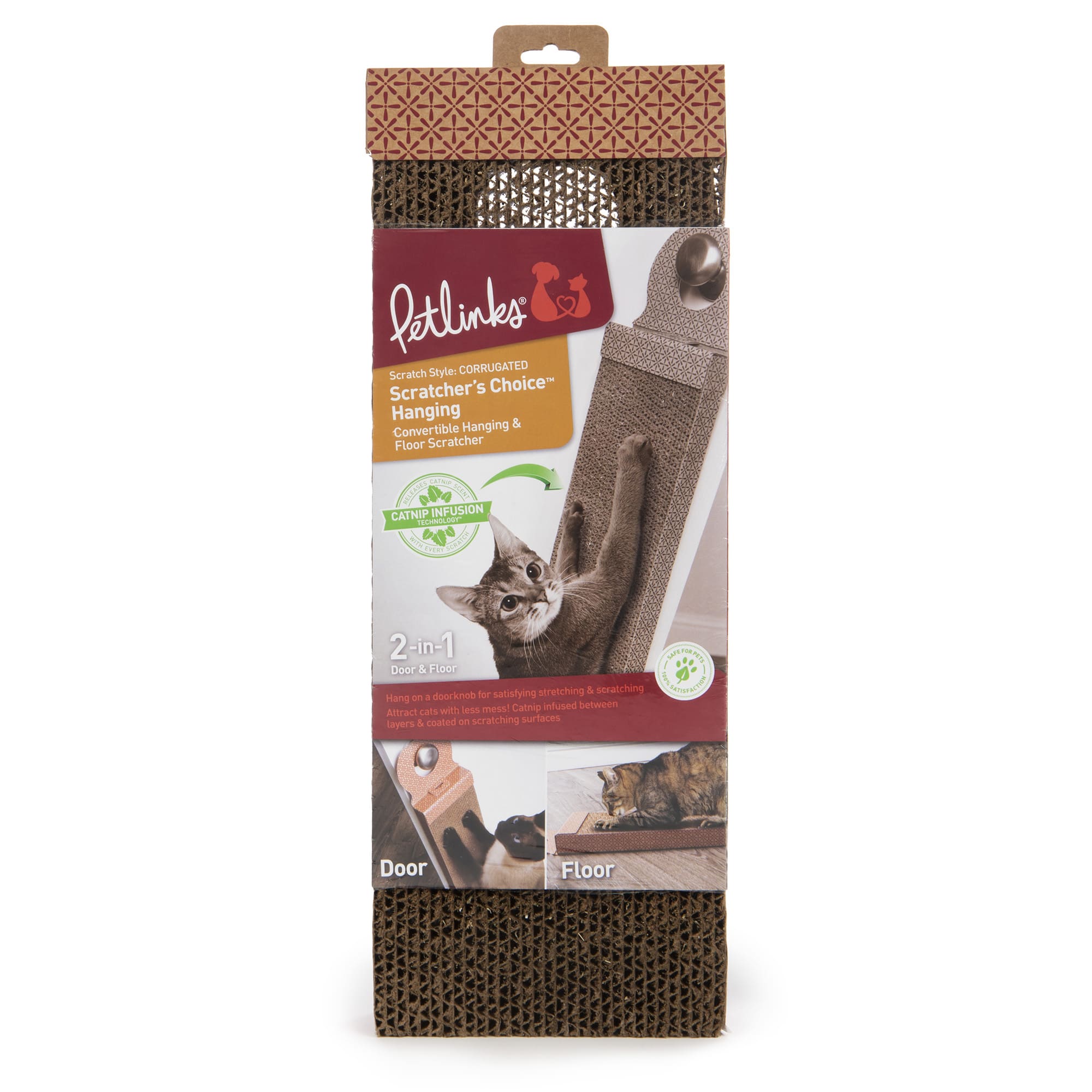 door knob cat scratcher