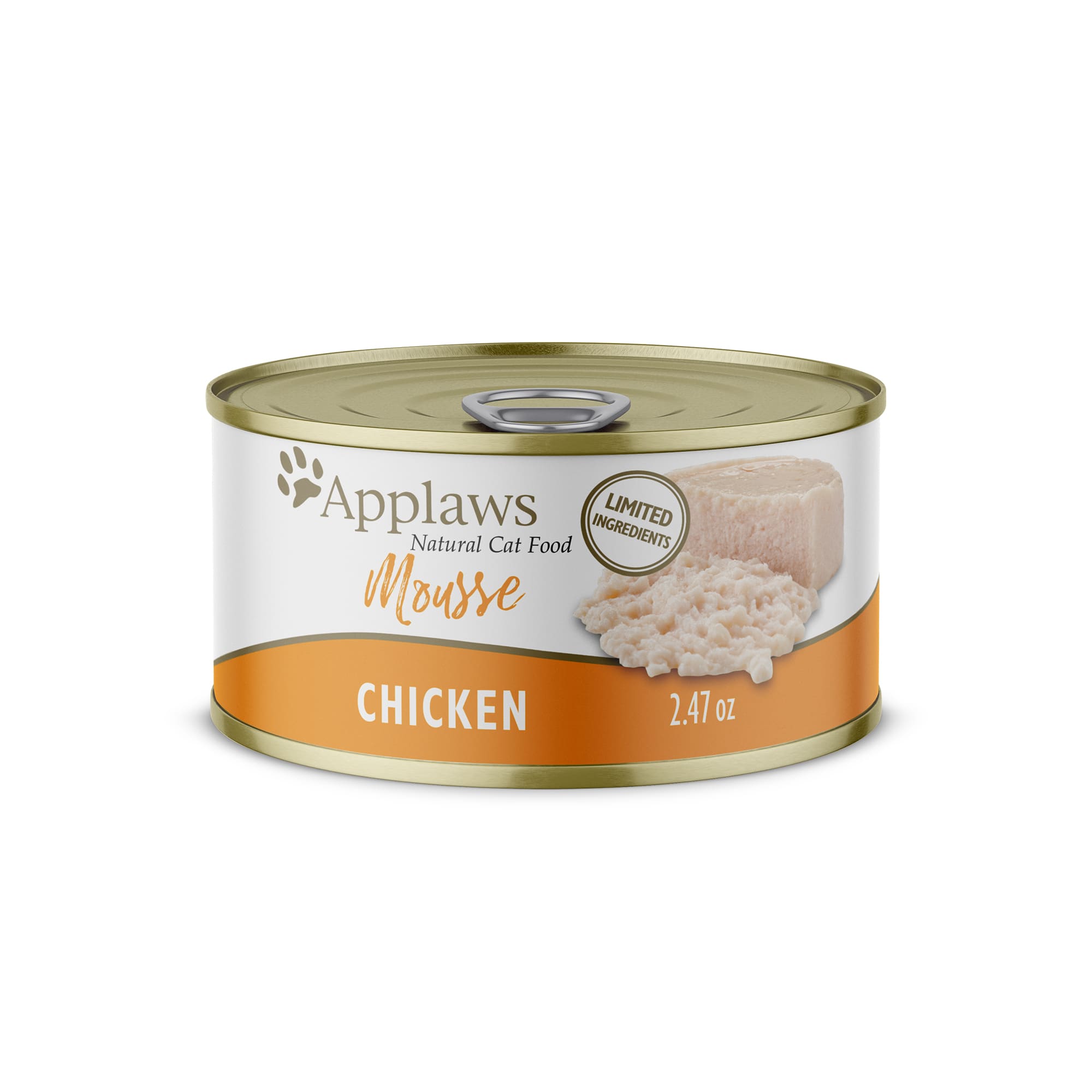 Applaws Natural Chicken Mousse Wet Cat Food 2.47 oz. Case of 24