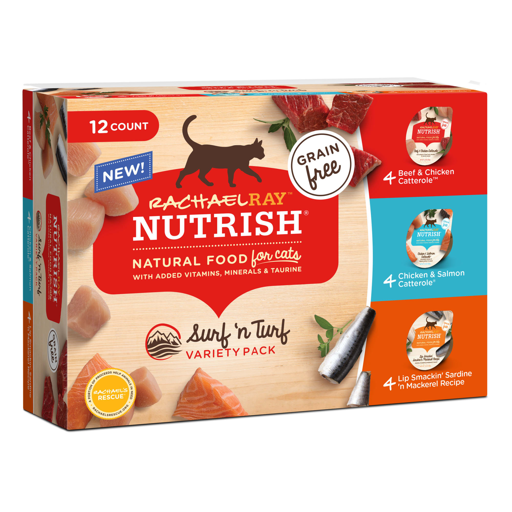 Nutrish wet 2025 cat food