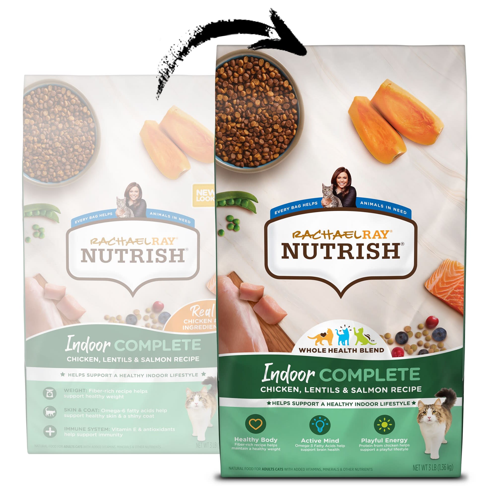 Rachael Ray Nutrish Indoor Complete Natural Chicken with Lentils