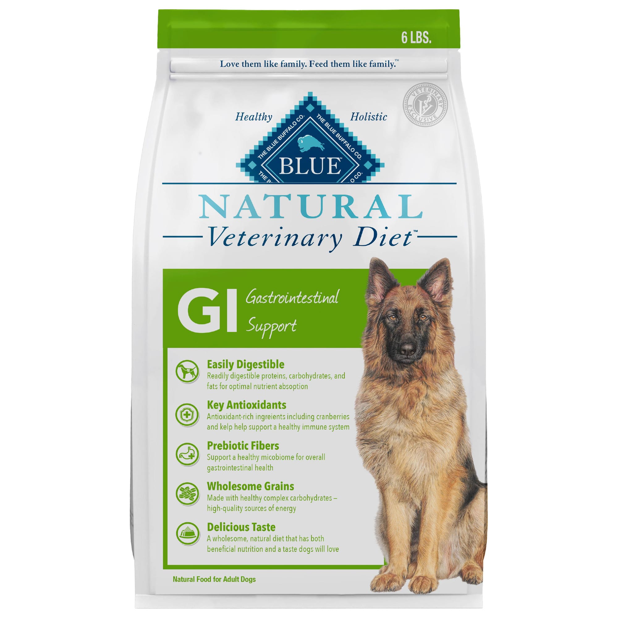 Blue Buffalo Natural Veterinary Diet GI Gastrointestinal Support ...