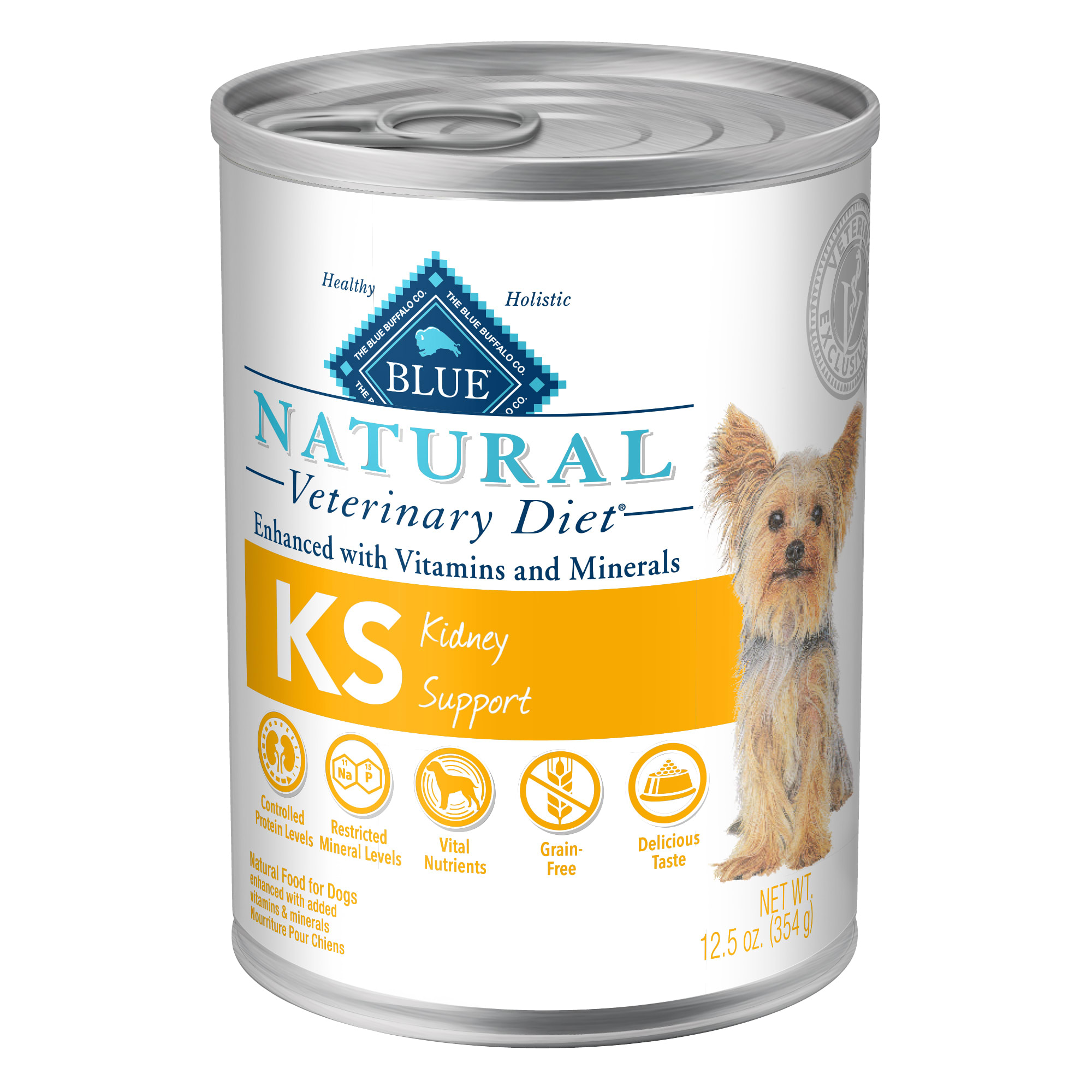 blue natural veterinary diet ks kidney support