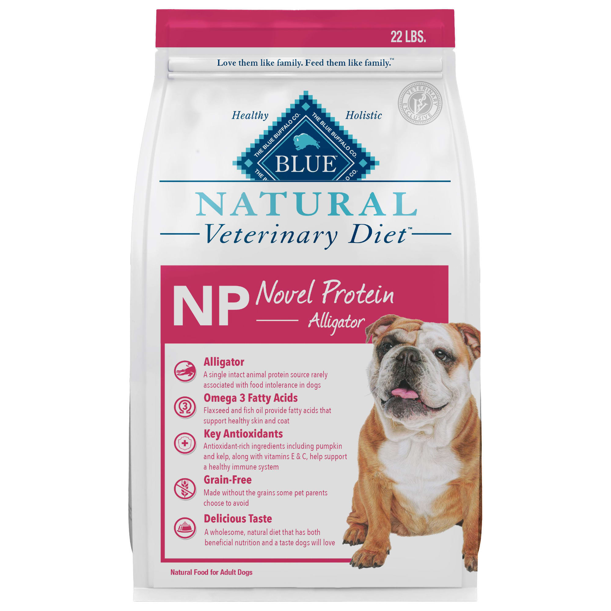 Blue Buffalo Natural Veterinary Diet NP Novel Protein Alligator