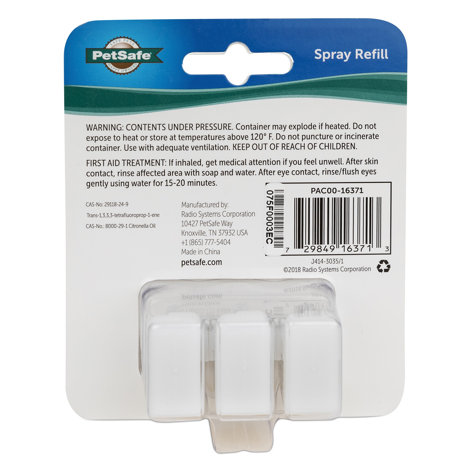 Petsafe refill outlet