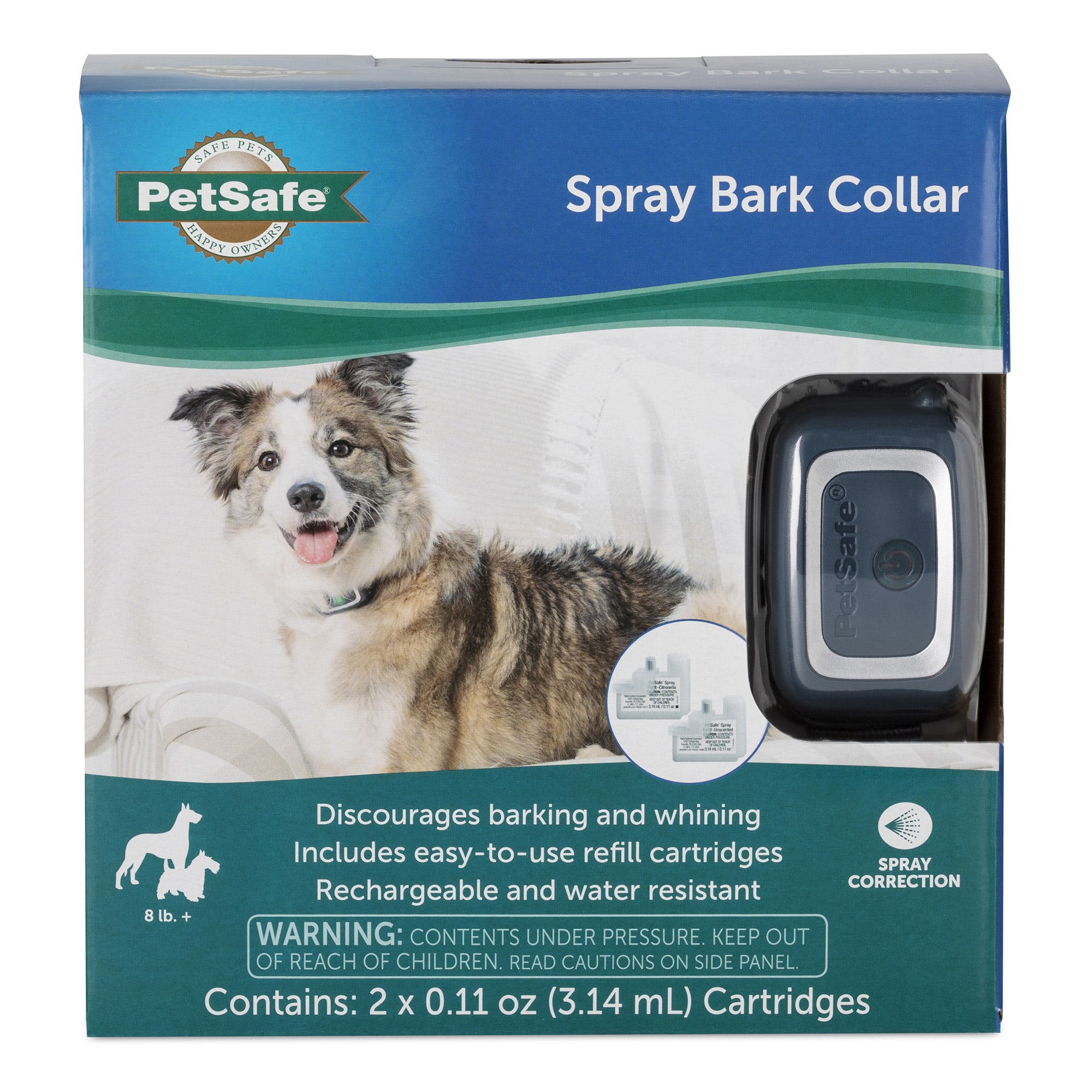 Water spray collar on sale for barking dogs