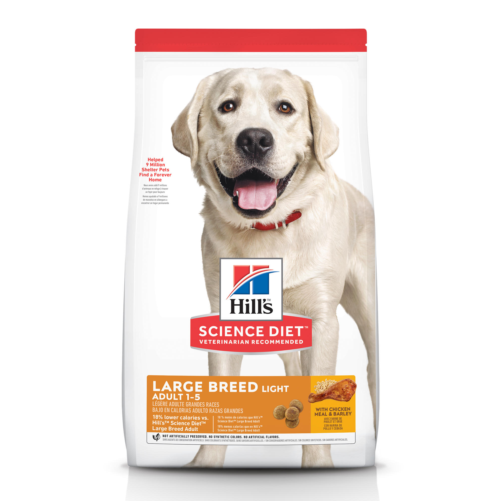 Hill's Science Diet Adult Large Breed with Chicken Meal & Barley Dry Food, 30 lbs., Bag | Petco